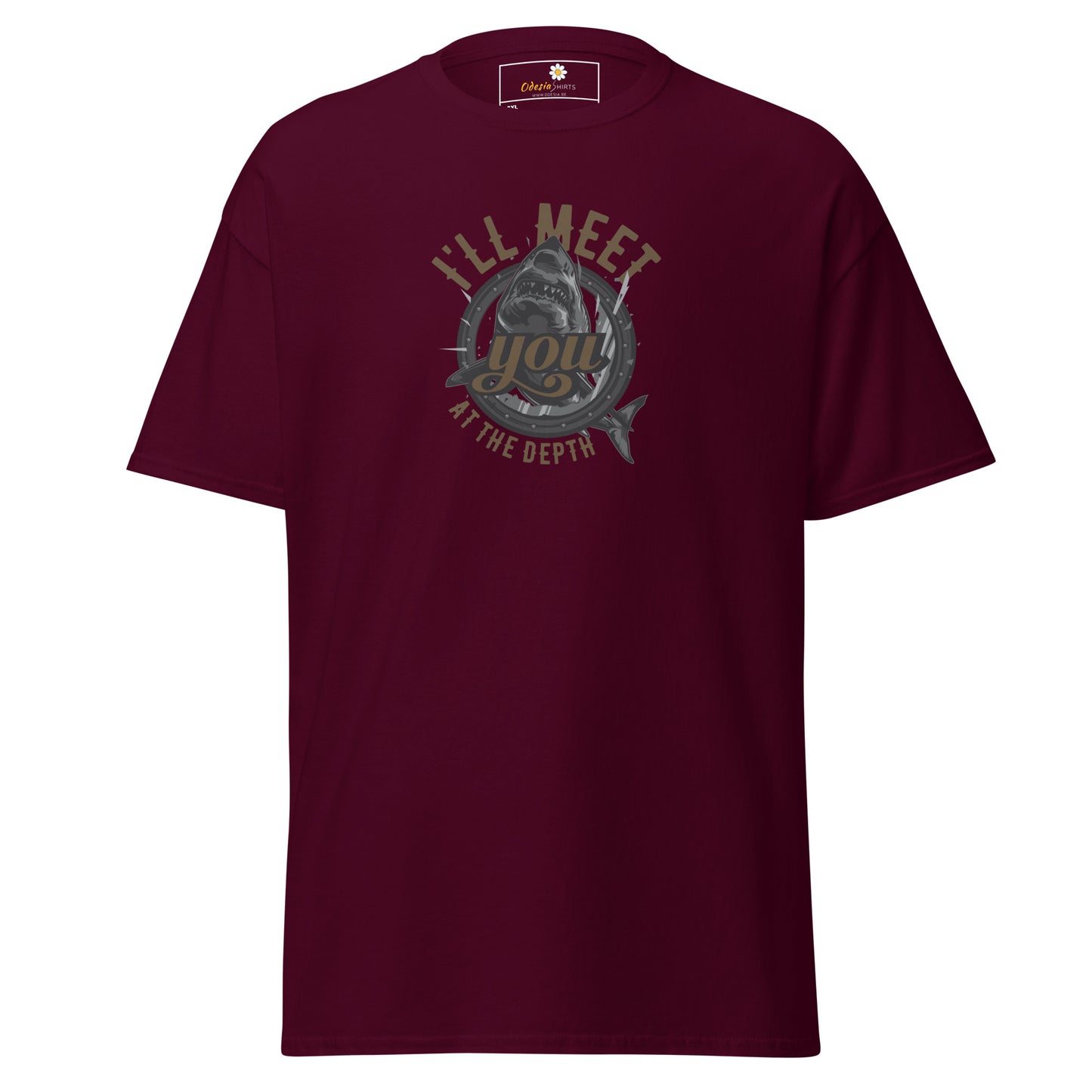 Unisex classic t-shirt - SEALIFE ILL MEET YOU AT THE DEPTH - BIG