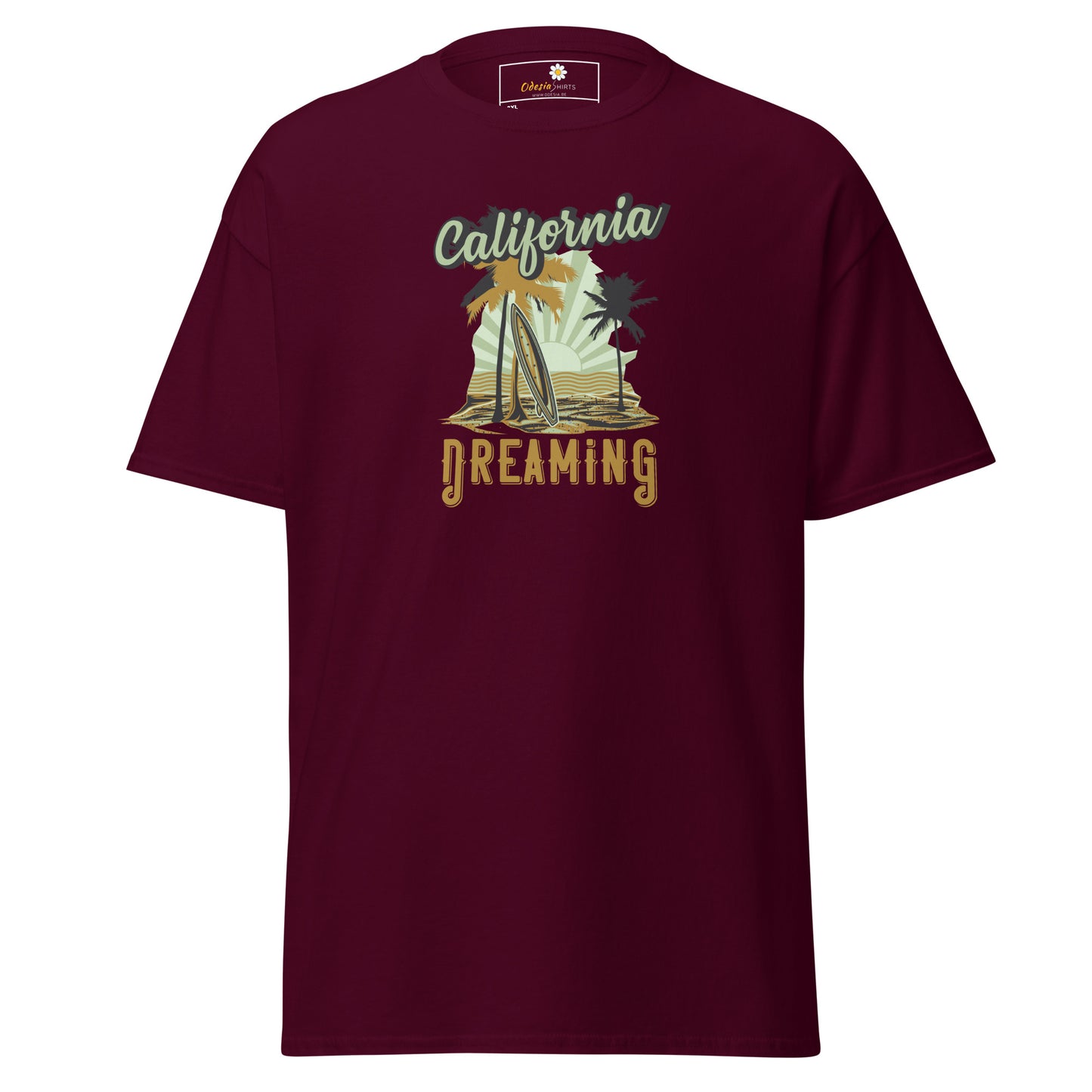 T-shirt classique pour homme - SUMMER CALIFORNIA DREAM - BIG