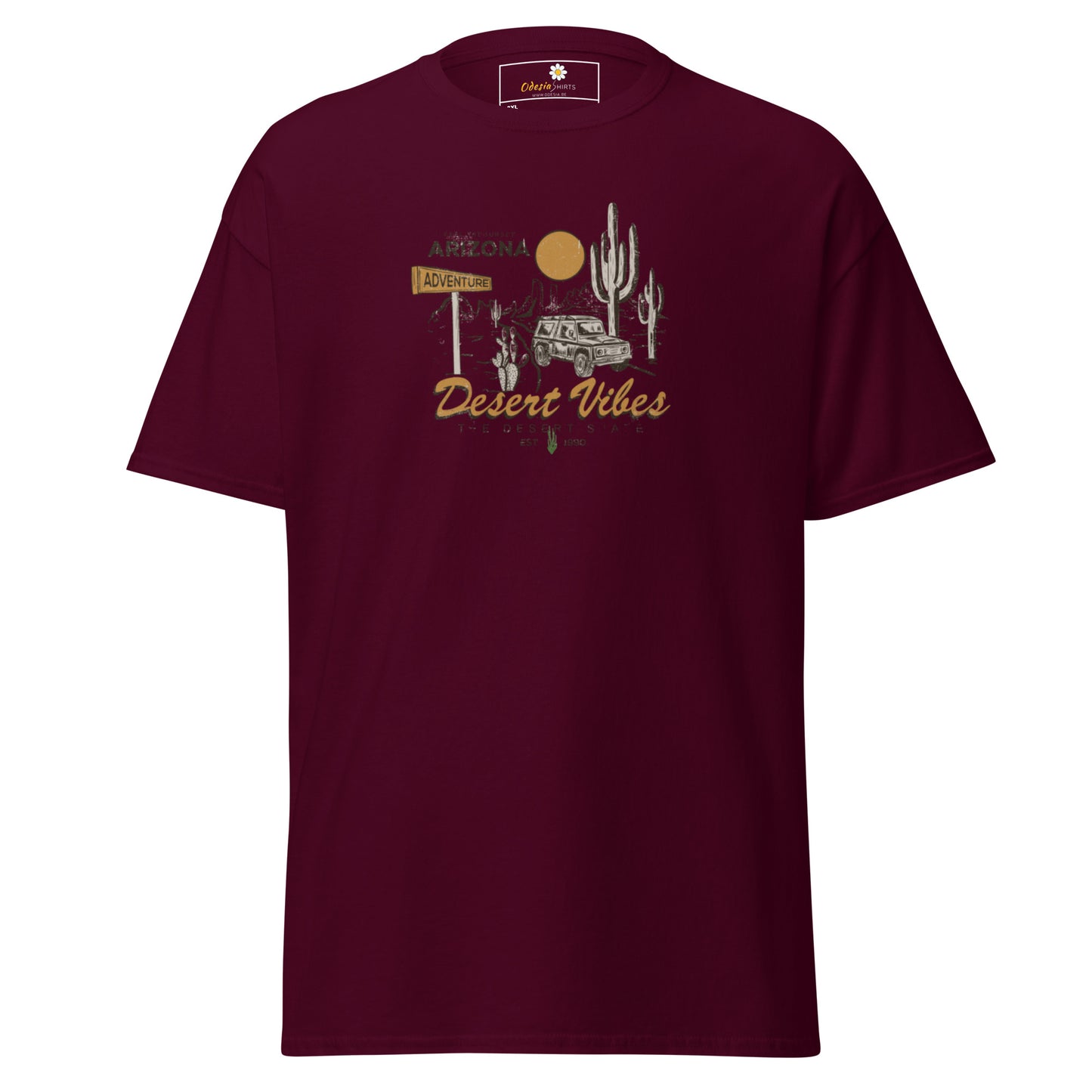 Unisex classic t-shirt - ADVENTURE DESERT VIBES - BIG