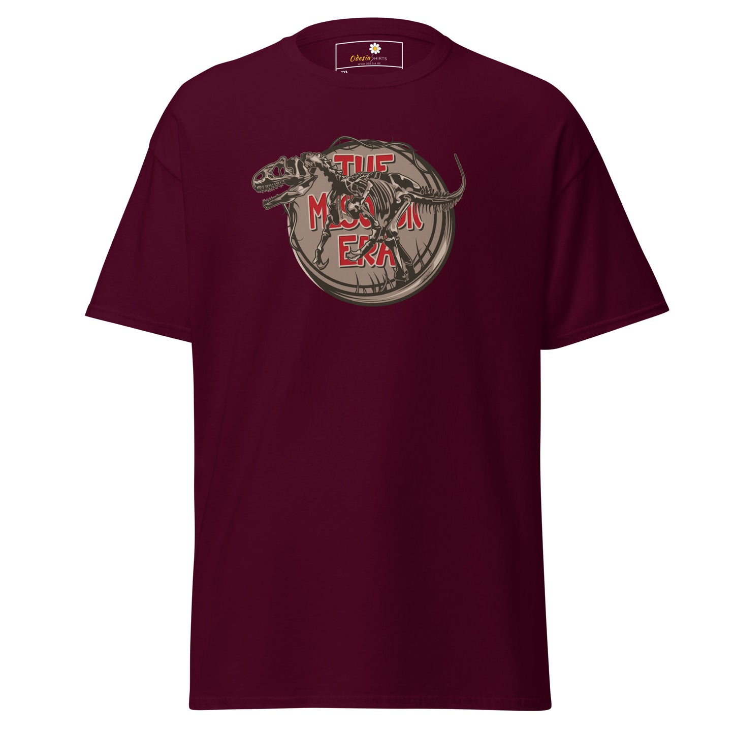 Heren klassiek t-shirt - WILDLIFE DINOSAURUS ERA - GROOT