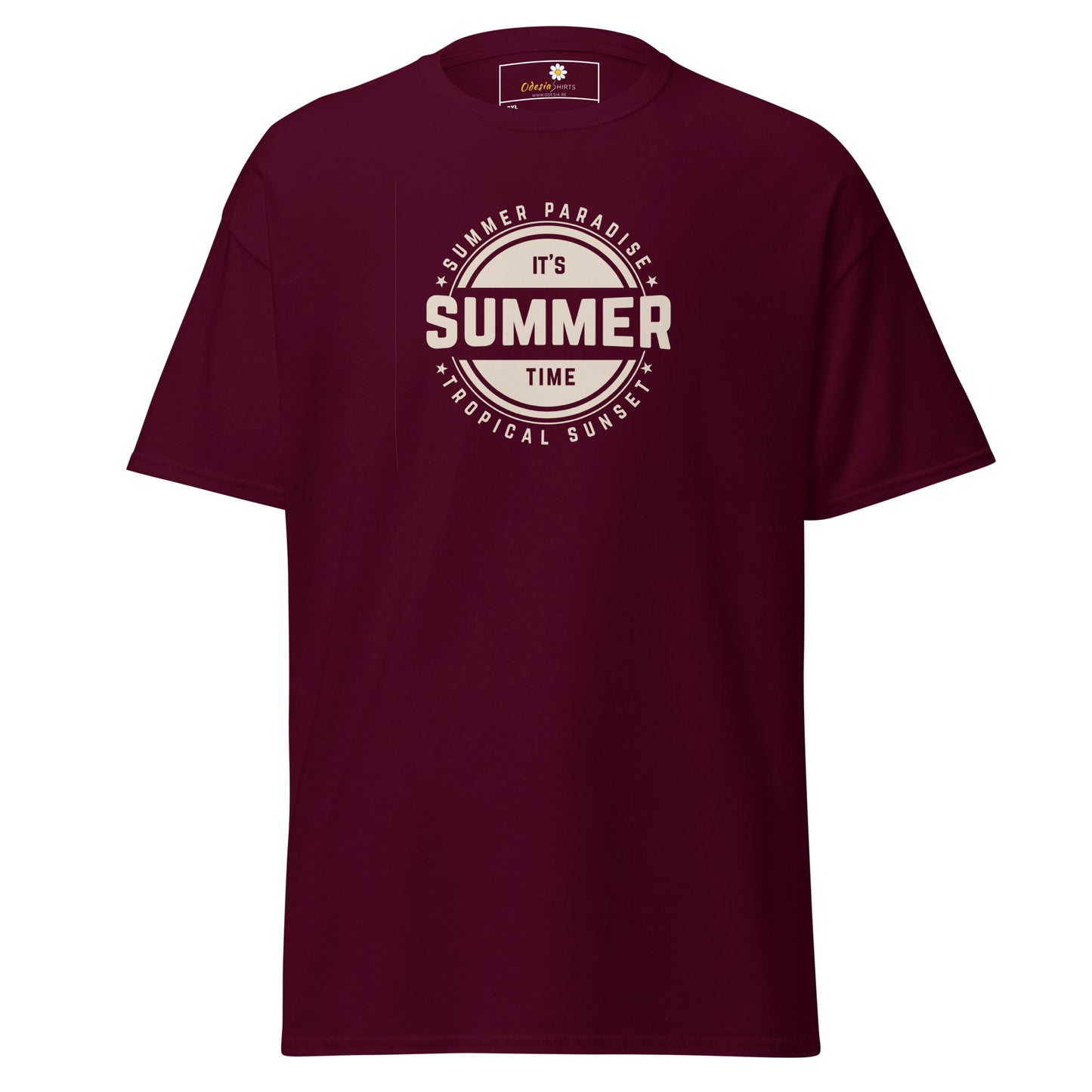 T-shirt classique homme - SUMMER TROPICAL - BIG