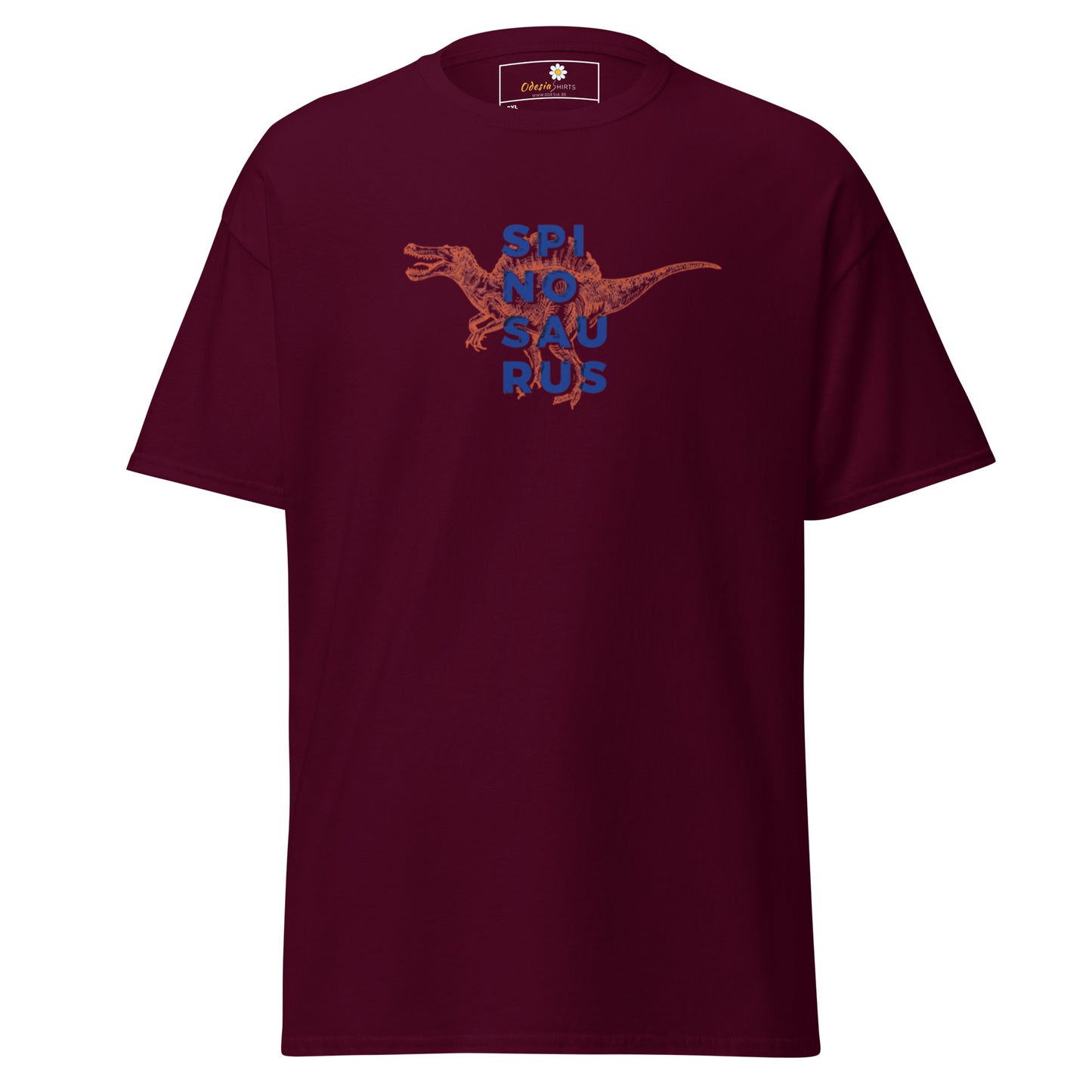 T-shirt classique pour homme - DINOSAURE SAUVAGE SPINOSAURUS - GRAND