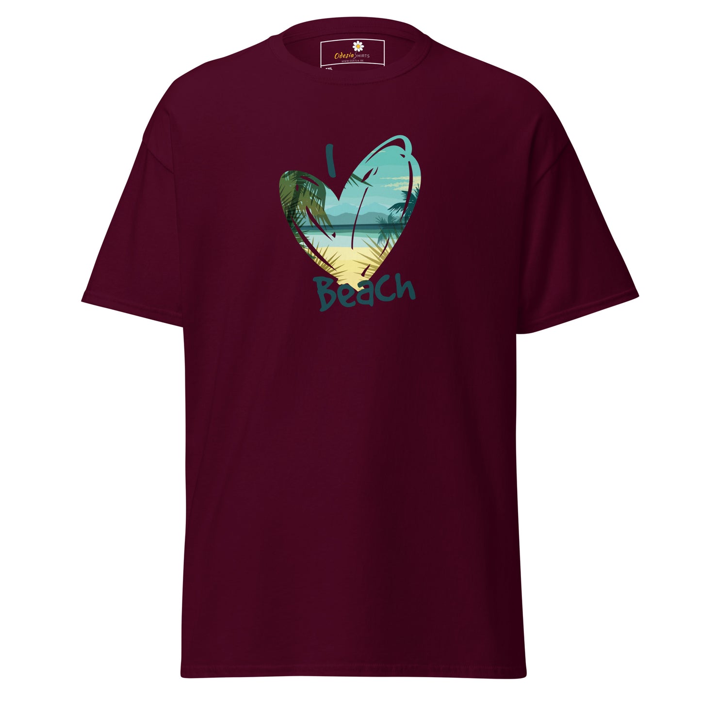 T-shirt classique pour homme - SUMMER SUNSET BEACH - GRAND