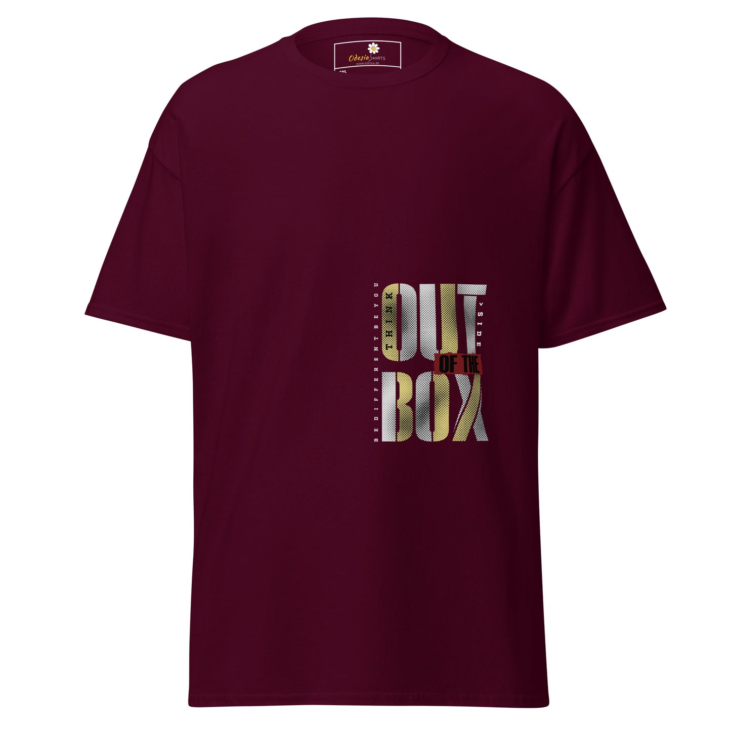 T-shirt classique pour homme - TEXT OUT OF THE BOX - GRAND