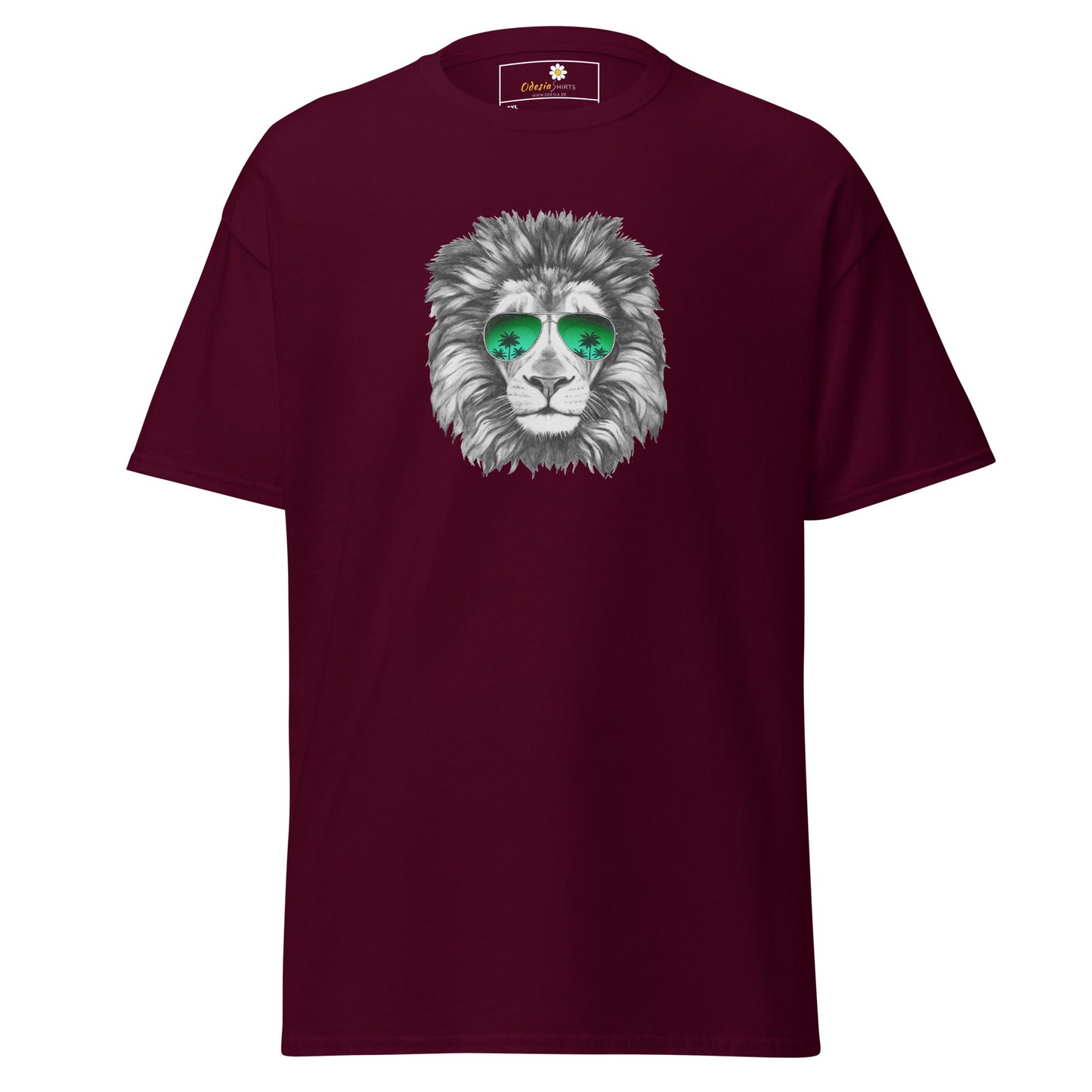 T-shirt classique homme - WILDLIFE FUN LION GLASSES - BIG