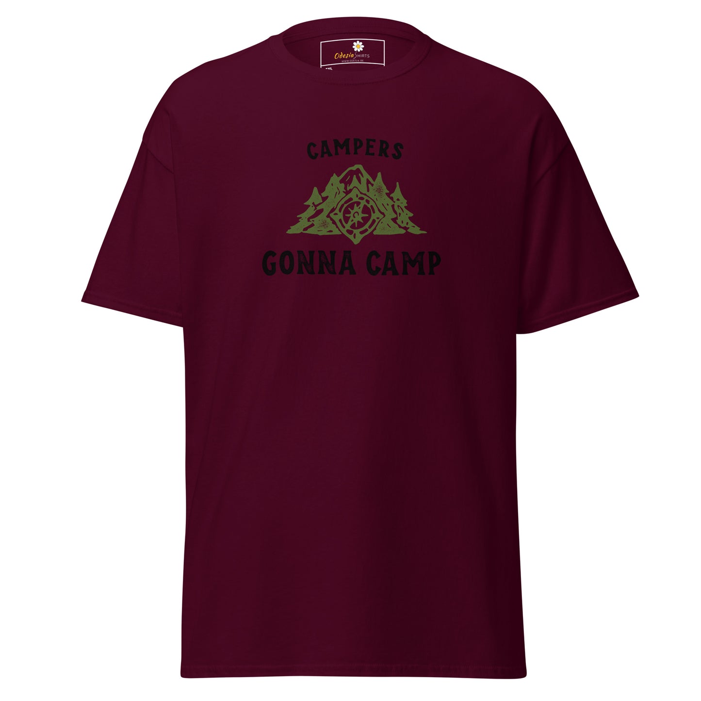 Unisex classic t-shirt - ADVENTURE CAMPERS GONNA CAMP - BIG
