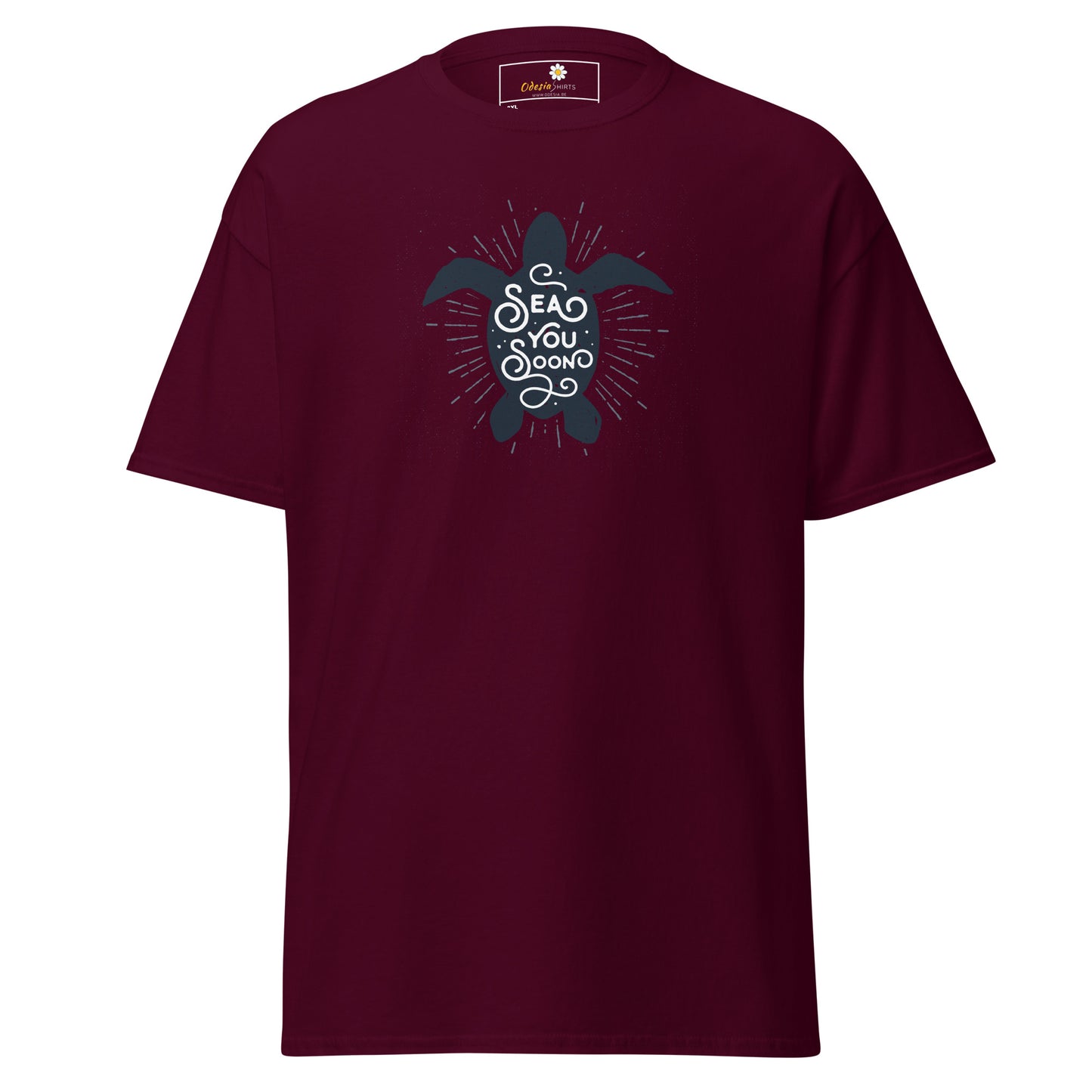 T-shirt classique pour homme - WILDLIFE TURTLE SEE YOU - BIG