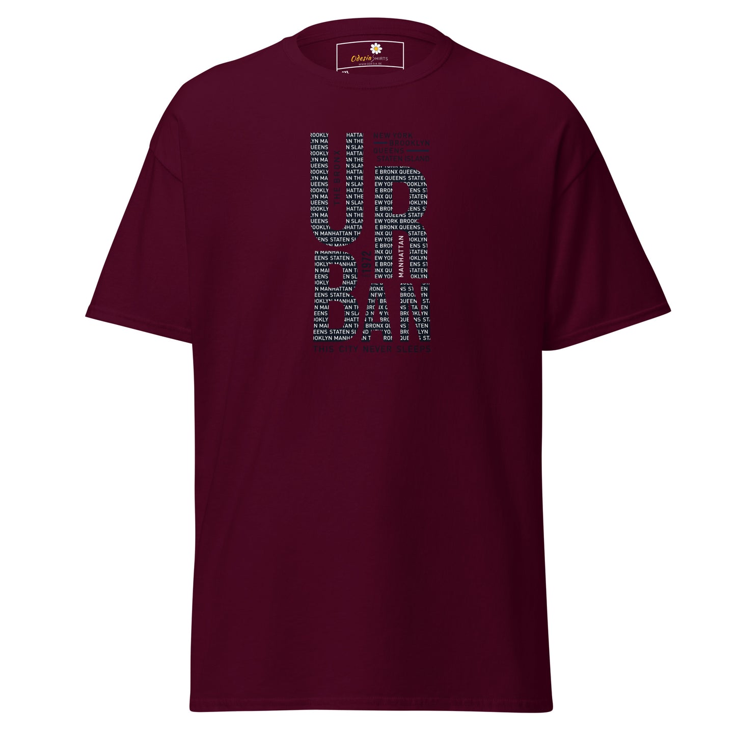 Heren klassiek t-shirt - URBAN DESIGN - GROOT