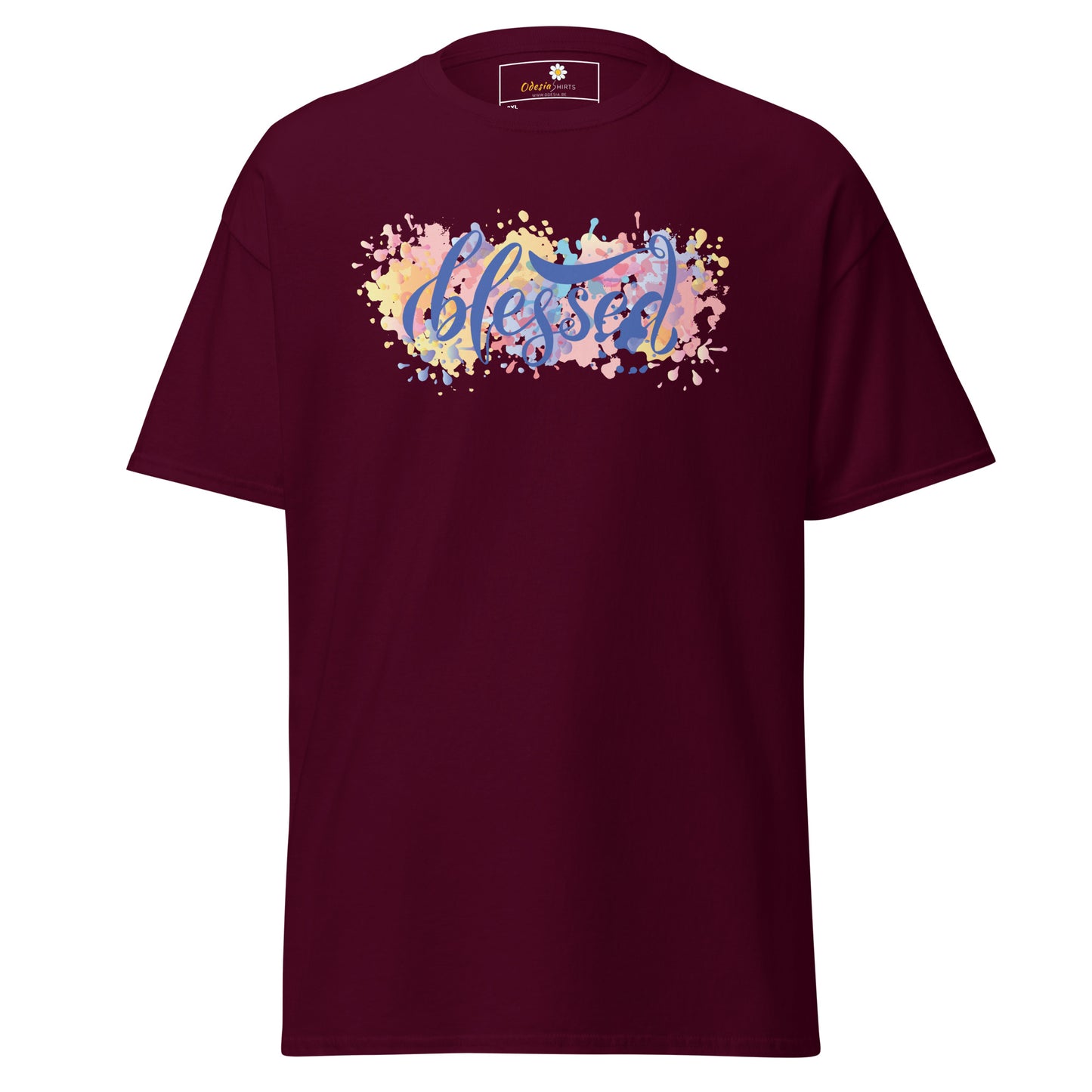 T-shirts classiques pour hommes - Texte Spirituel béni - Grand