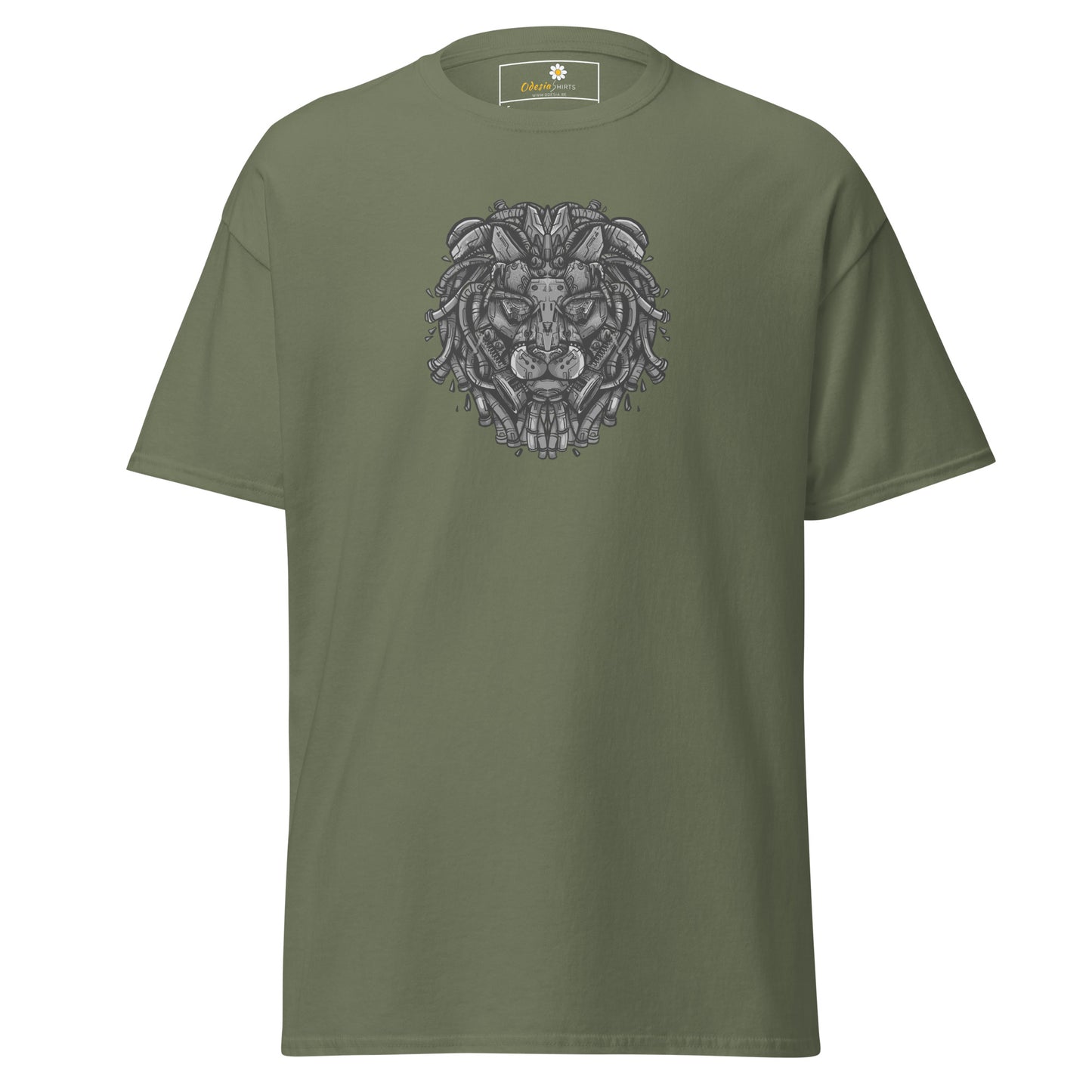 Unisex classic t-shirt - ABSTRACT LION HEAD - REGULAR