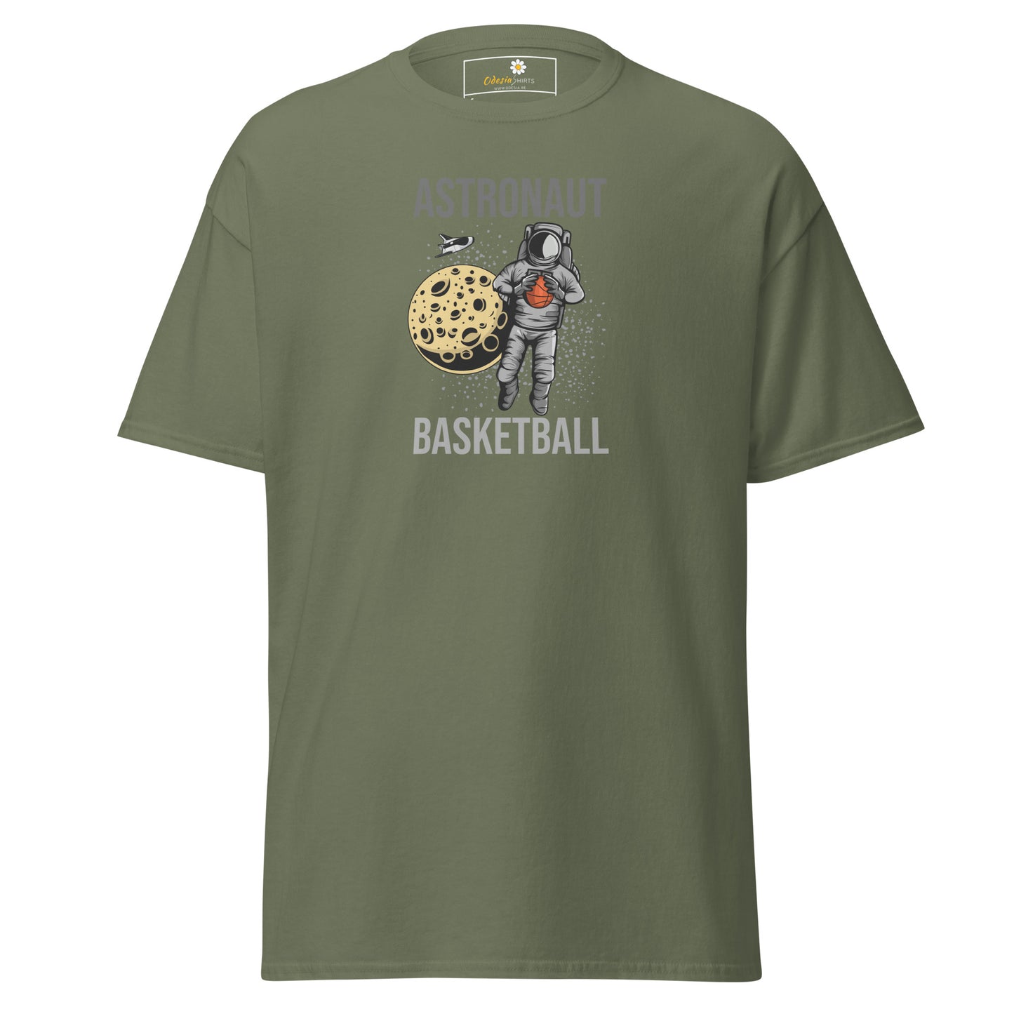 Unisex klassiek t-shirt - ASTRONAUT BASKETBAL - REGULAR