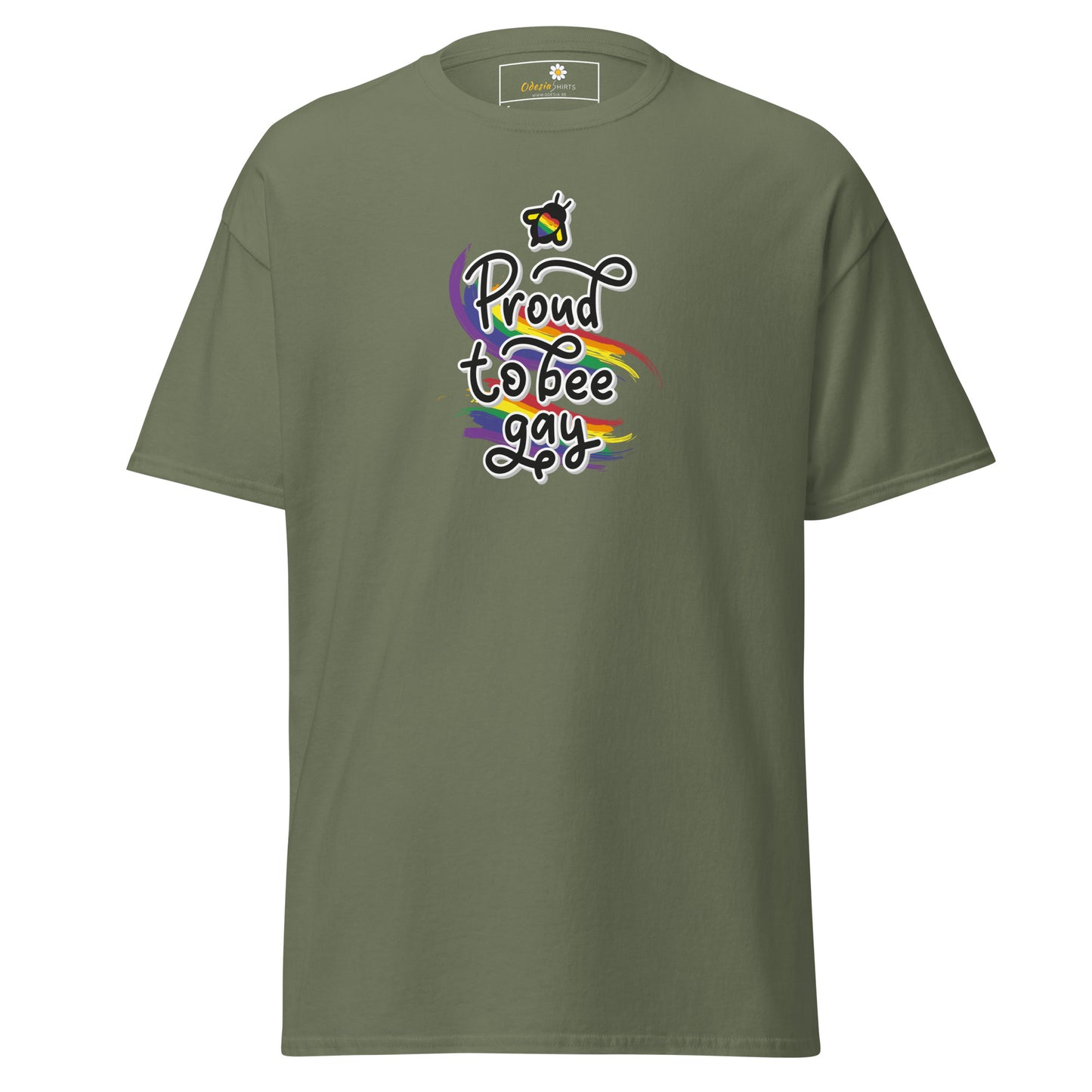 T-shirt classique unisexe - LGBTQ PROUD BEE GAY - RÉGULIER