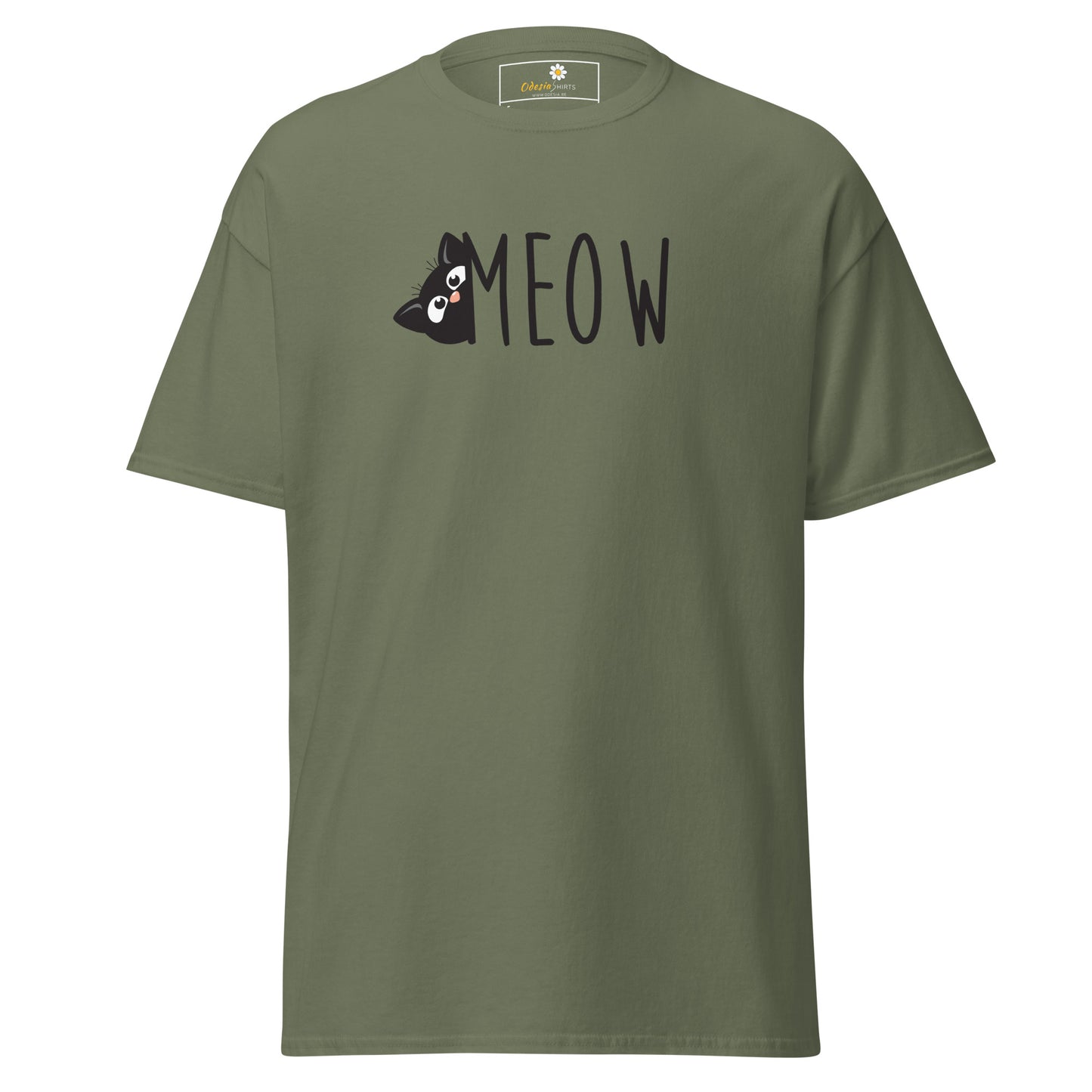 T-shirt classique unisexe - ANIMAUX CHAT MIAOU - RÉGULIER