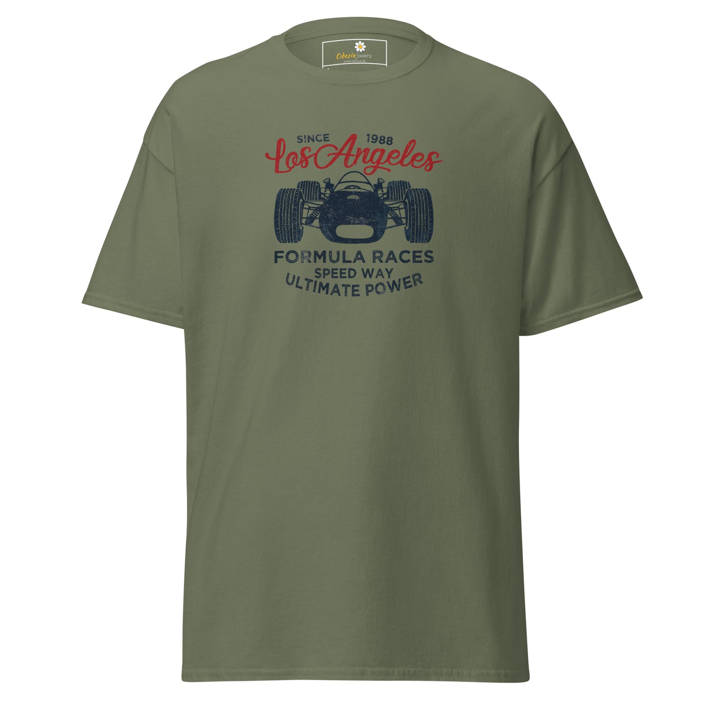 Unisex classic t-shirt - SPORT MOTOR LA RACING - REGULAR