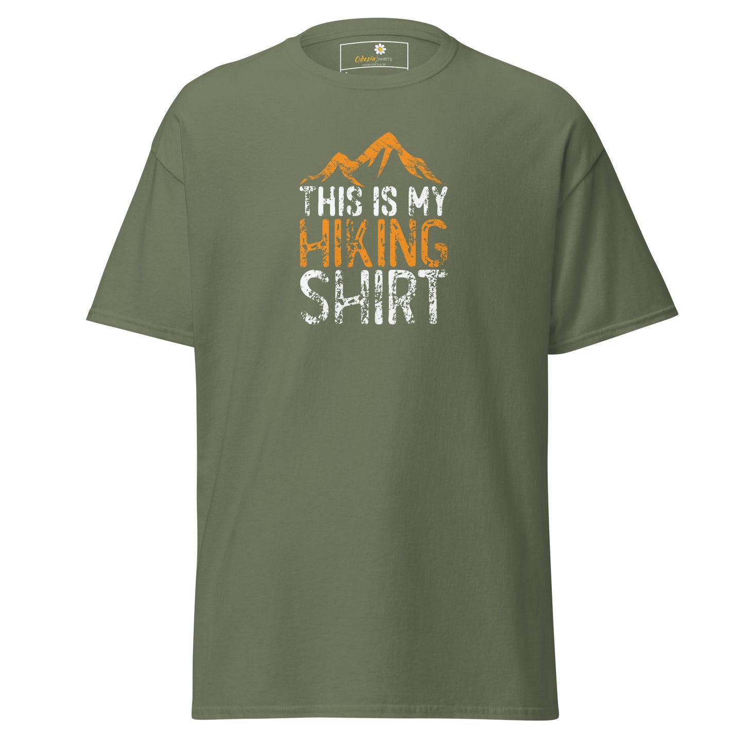 Unisex klassiek t-shirt - ADVENTURE HIKING SHIRT - REGULAR