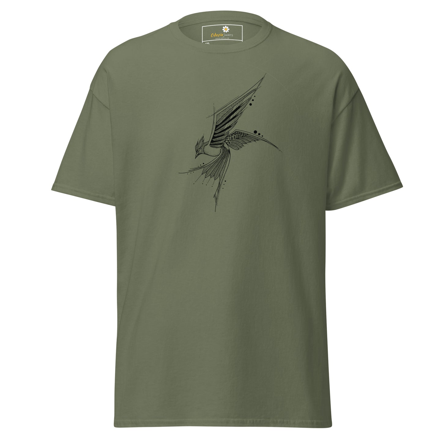 T-shirt classique unisexe - ANIMAUX OISEAU - GRAND