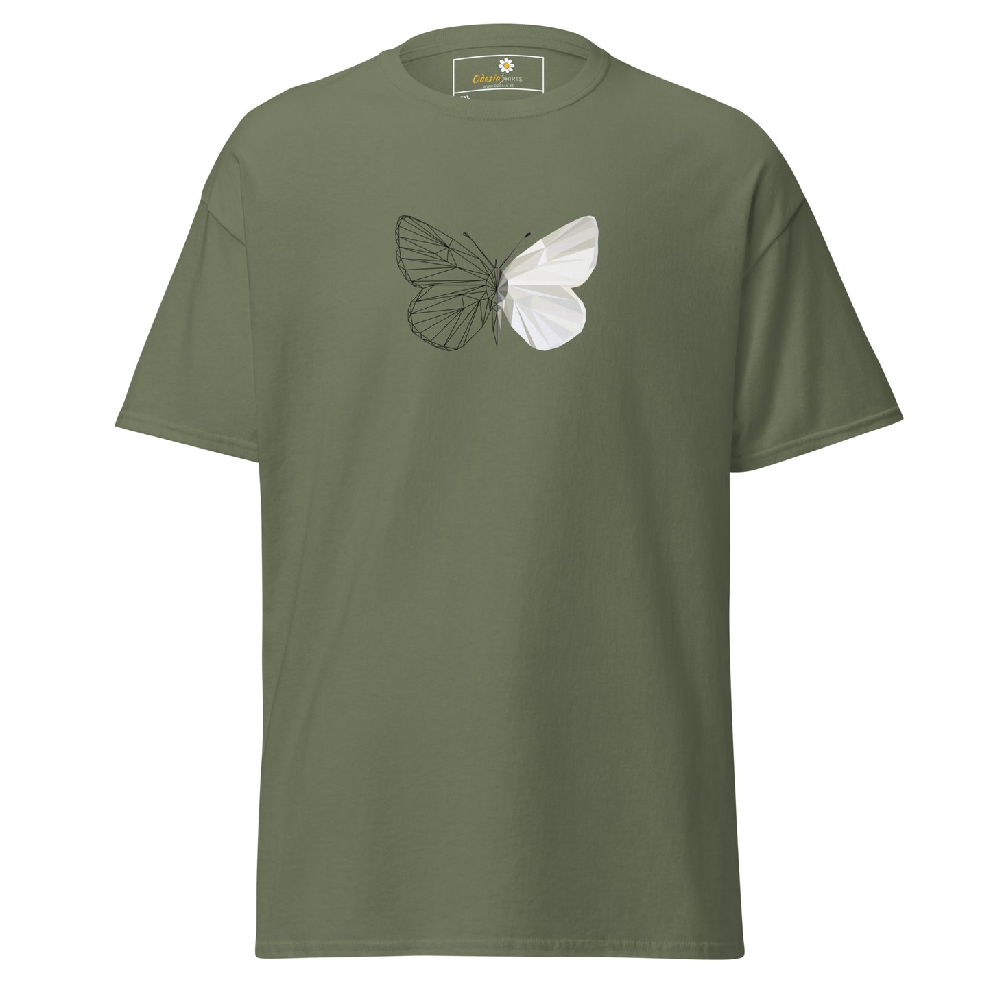 T-shirt classique unisexe - ANIMAUX PAPILLON - GRAND
