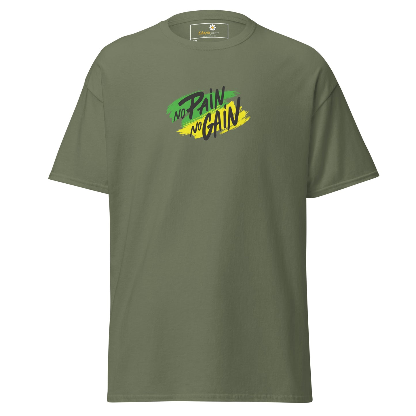 Unisex classic t-shirt - SPORT NO PAIN NO GAIN - BIG