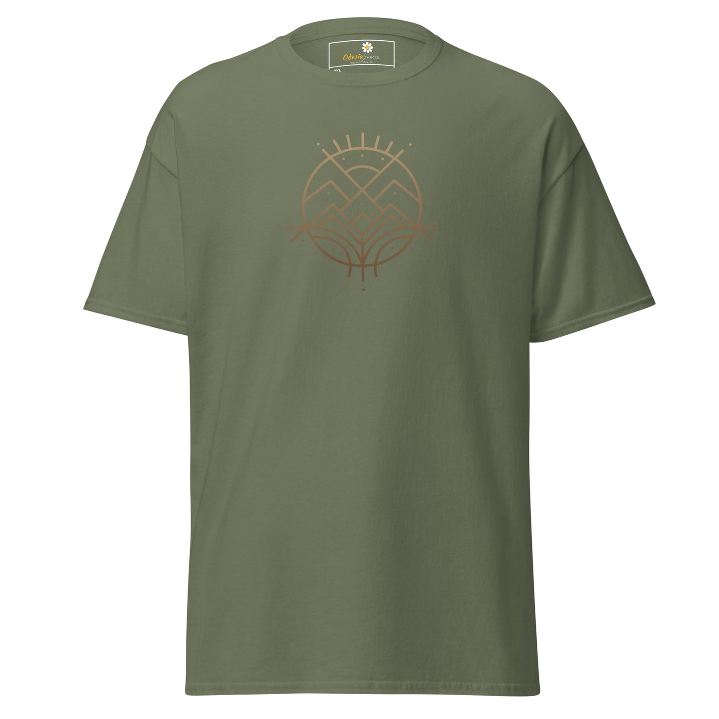 Unisex classic t-shirt - ABSTRACT LANDSCAPE - BIG