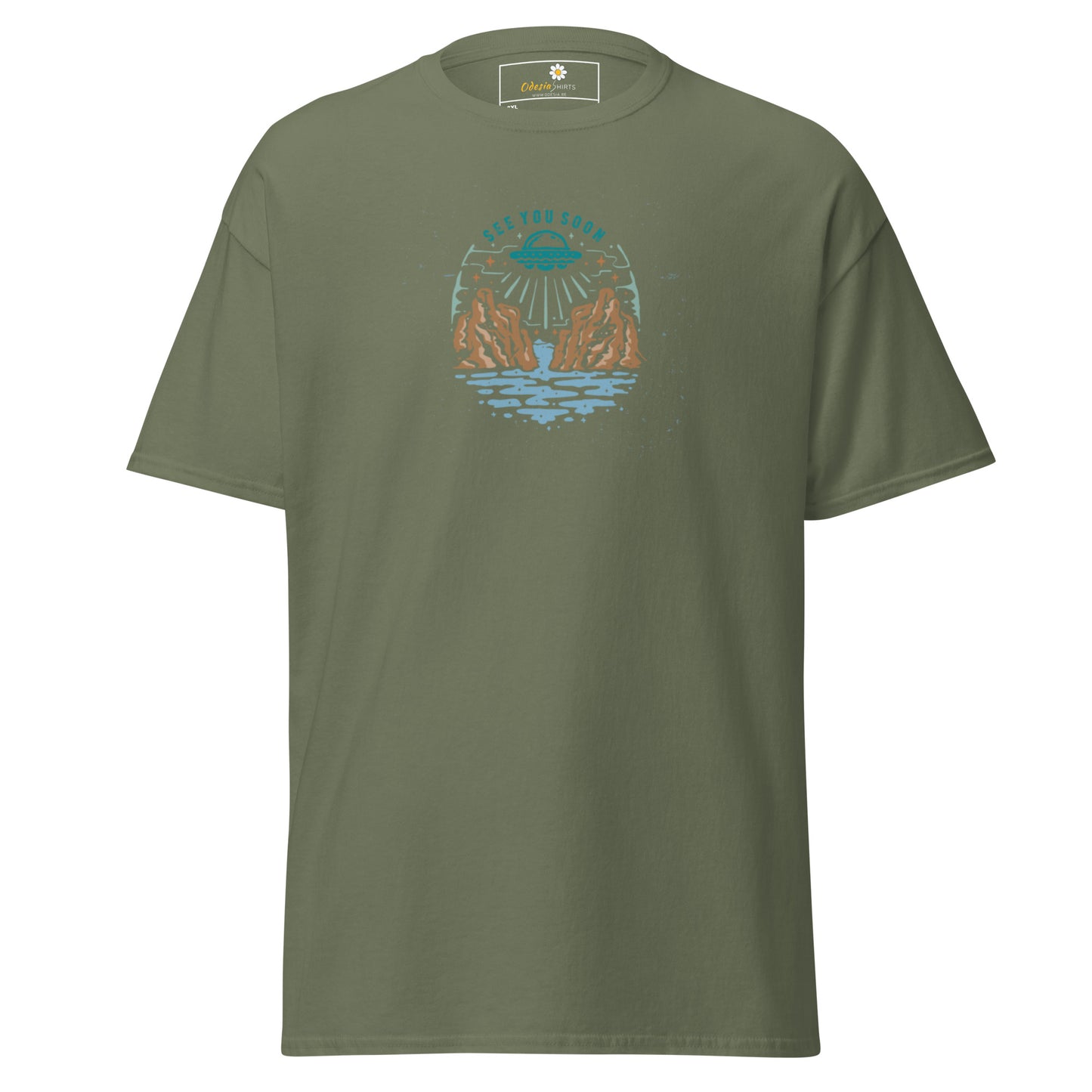 T-shirt classique homme - UFO SEE YOU SOON - BIG