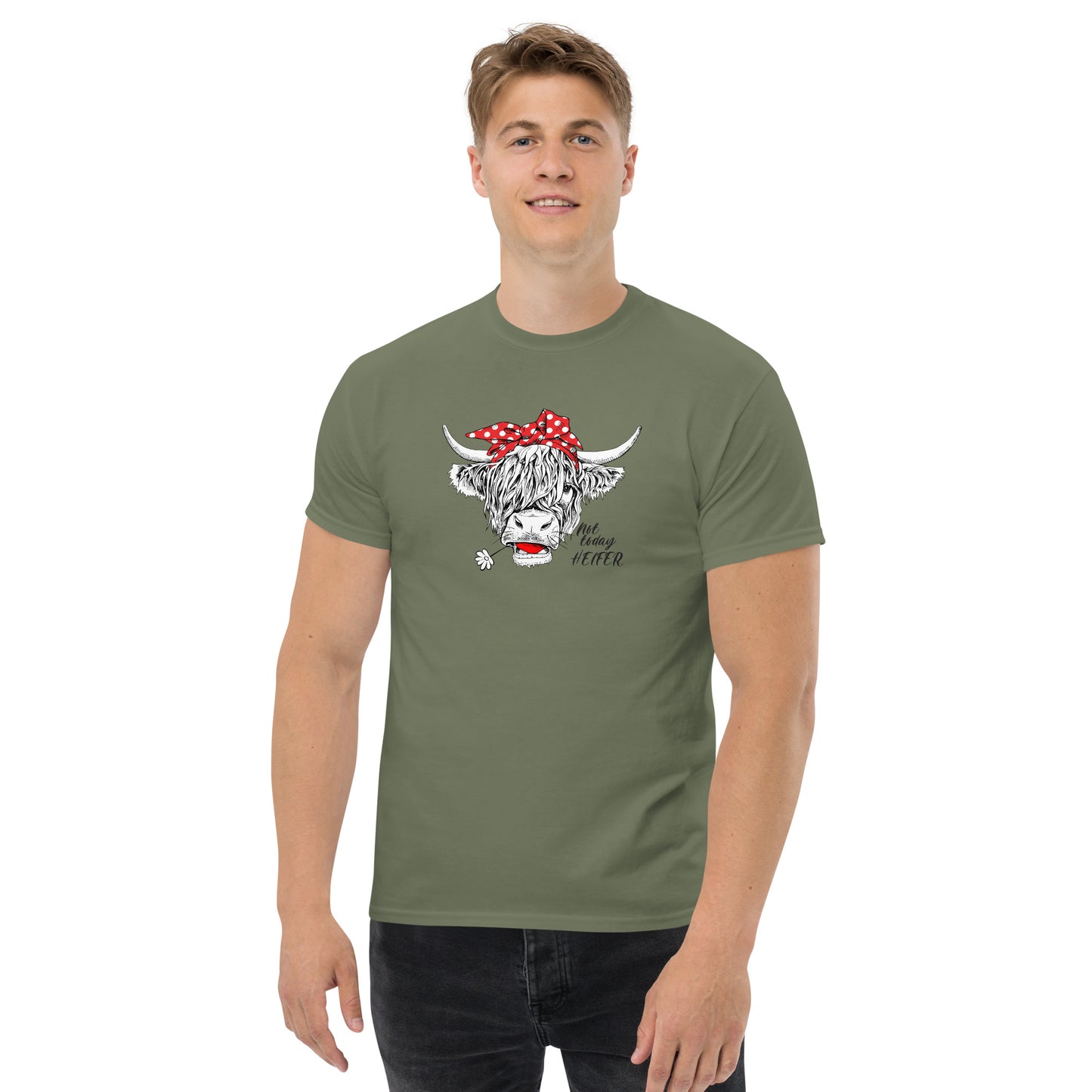 T-shirt classique unisexe - ANIMALS NOT TODAY - GRAND