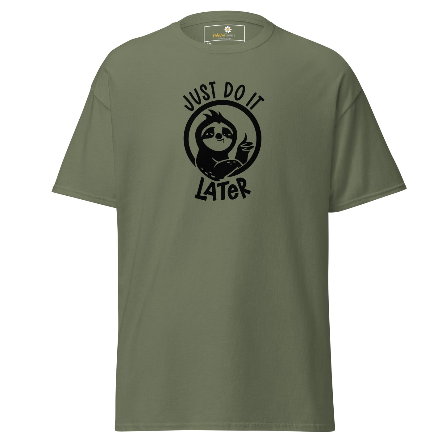 Unisex classic t-shirt - FUN JUST DO IT LATER - BIG
