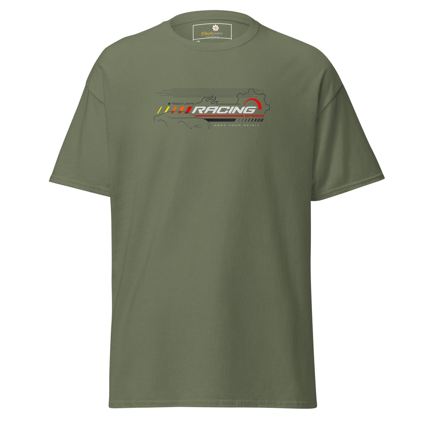 Unisex klassiek t-shirt - SPORT MOTOR CAR RACING - GROOT