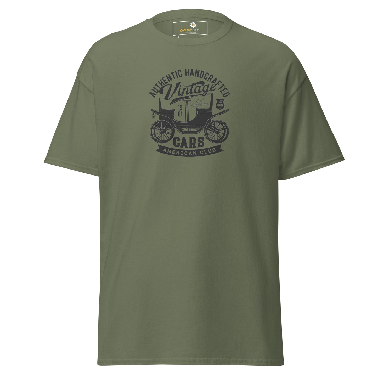 T-shirt classique homme - VINTAGE OLD CAR - GRAND