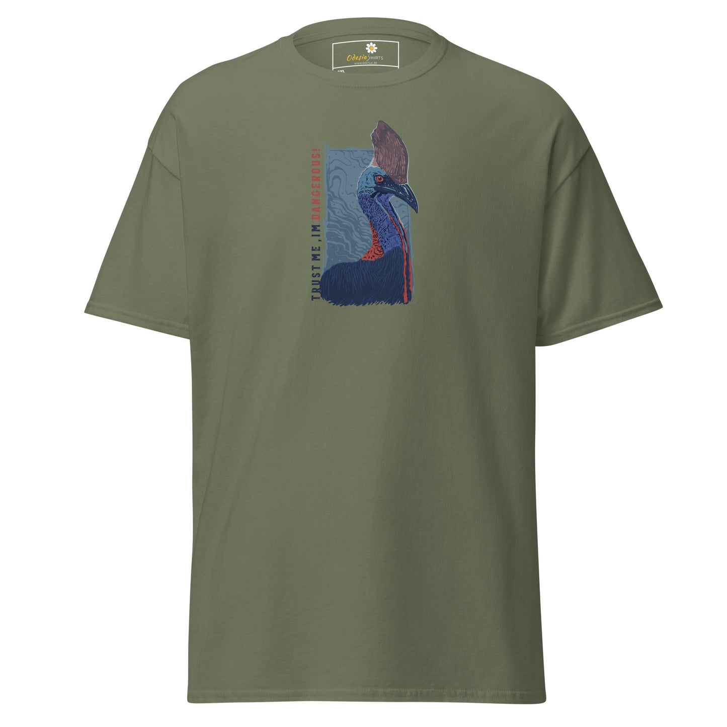T-shirt classique pour homme - WILDLIFE DANGEROUS - BIG