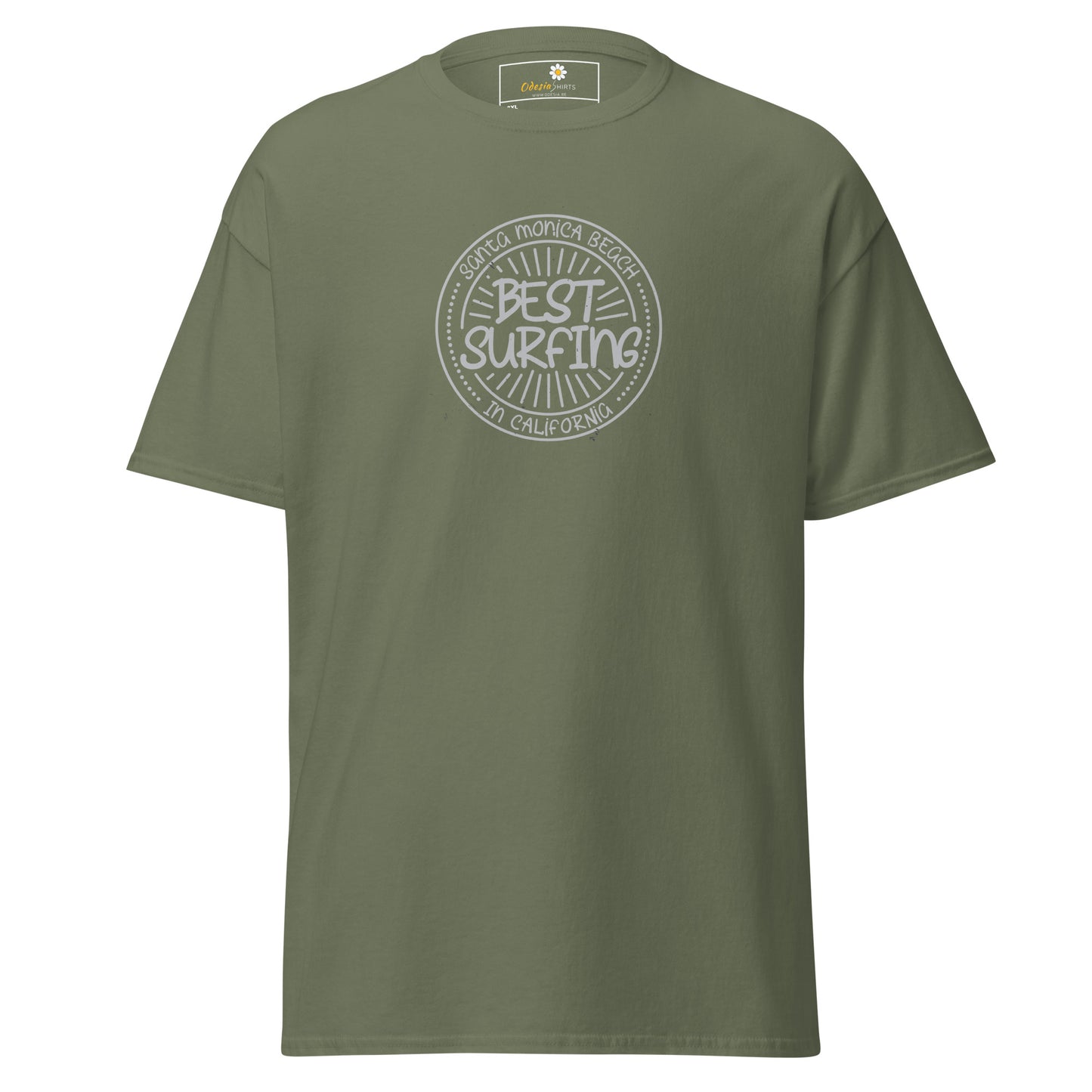 Unisex klassiek t-shirt - SUMMER BEST SURFING - GROOT