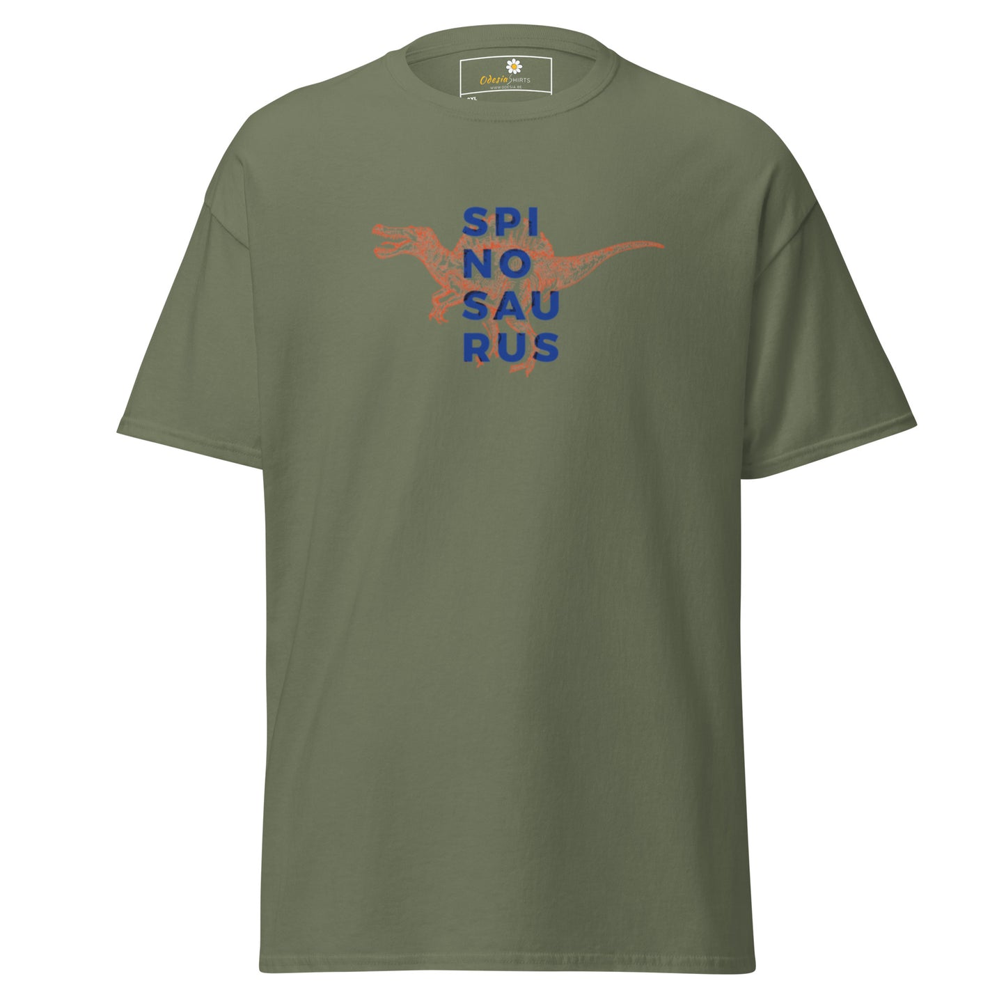 T-shirt classique pour homme - DINOSAURE SAUVAGE SPINOSAURUS - GRAND