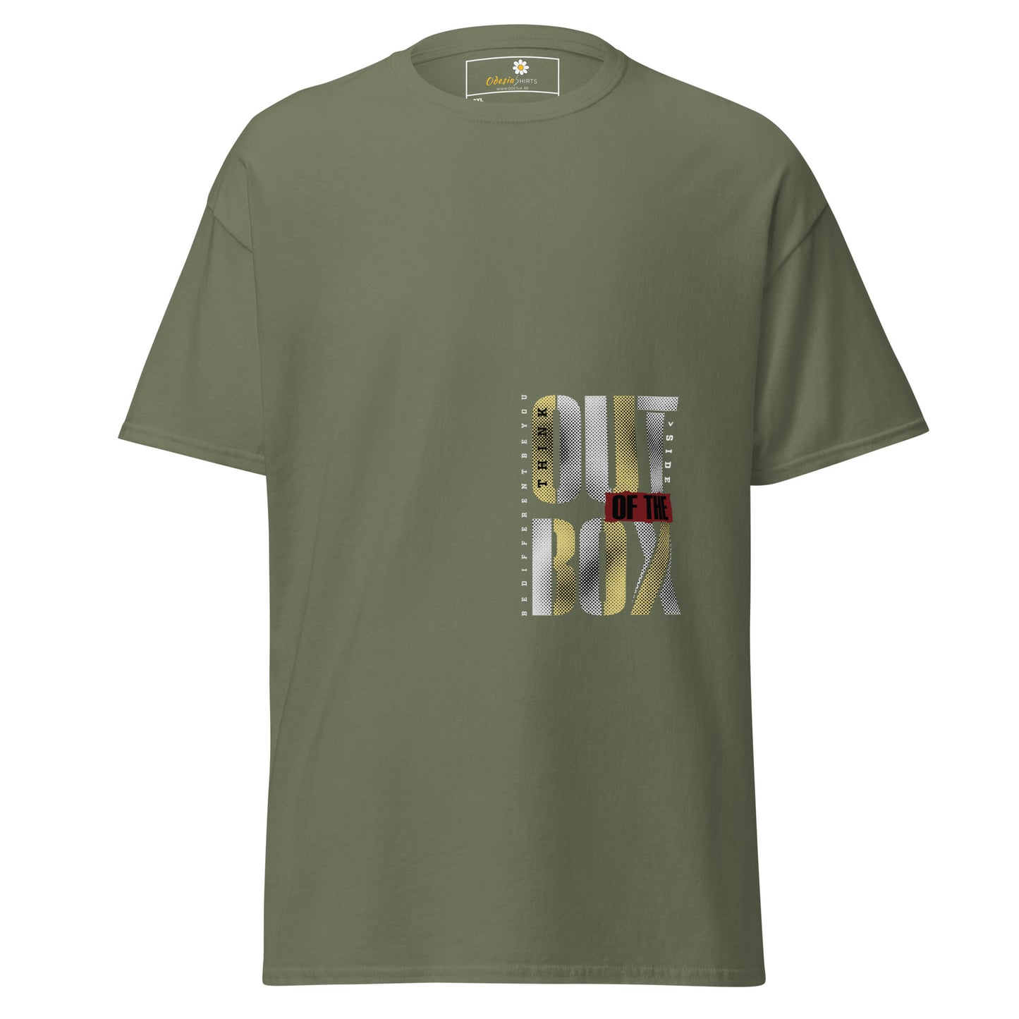 T-shirt classique pour homme - TEXT OUT OF THE BOX - GRAND