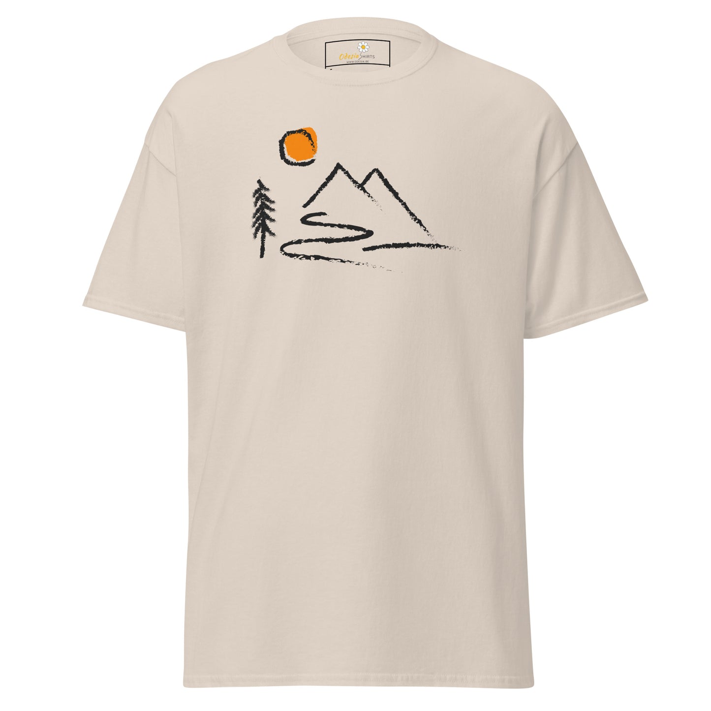 Unisex classic t-shirt - ADVENTURE OUTDOORS FUN - REGULAR