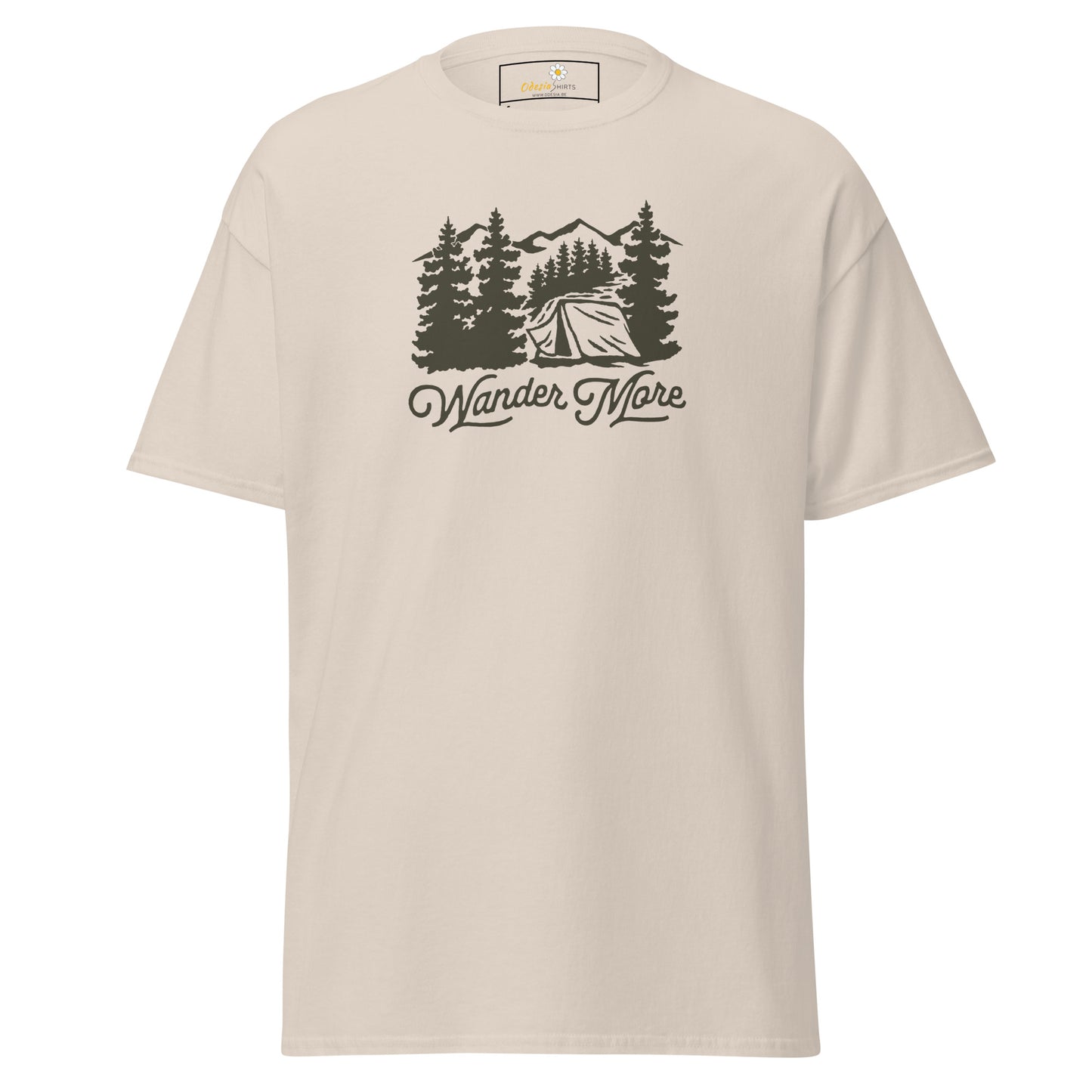 Unisex classic t-shirt - ADVENTURE OUTDOORS WANDER - REGULAR