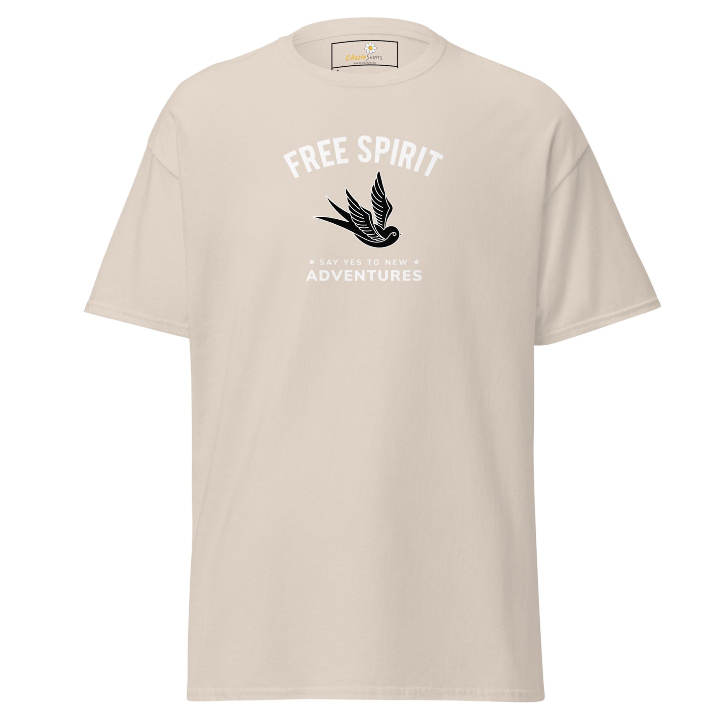 Unisex classic t-shirt - SPIRITUAL FREE SPIRIT SAY YES - REGULAR