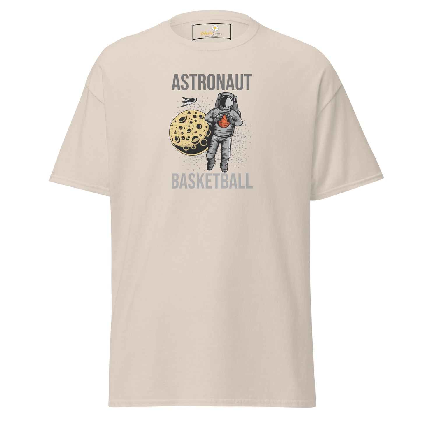 Unisex klassiek t-shirt - ASTRONAUT BASKETBAL - REGULAR