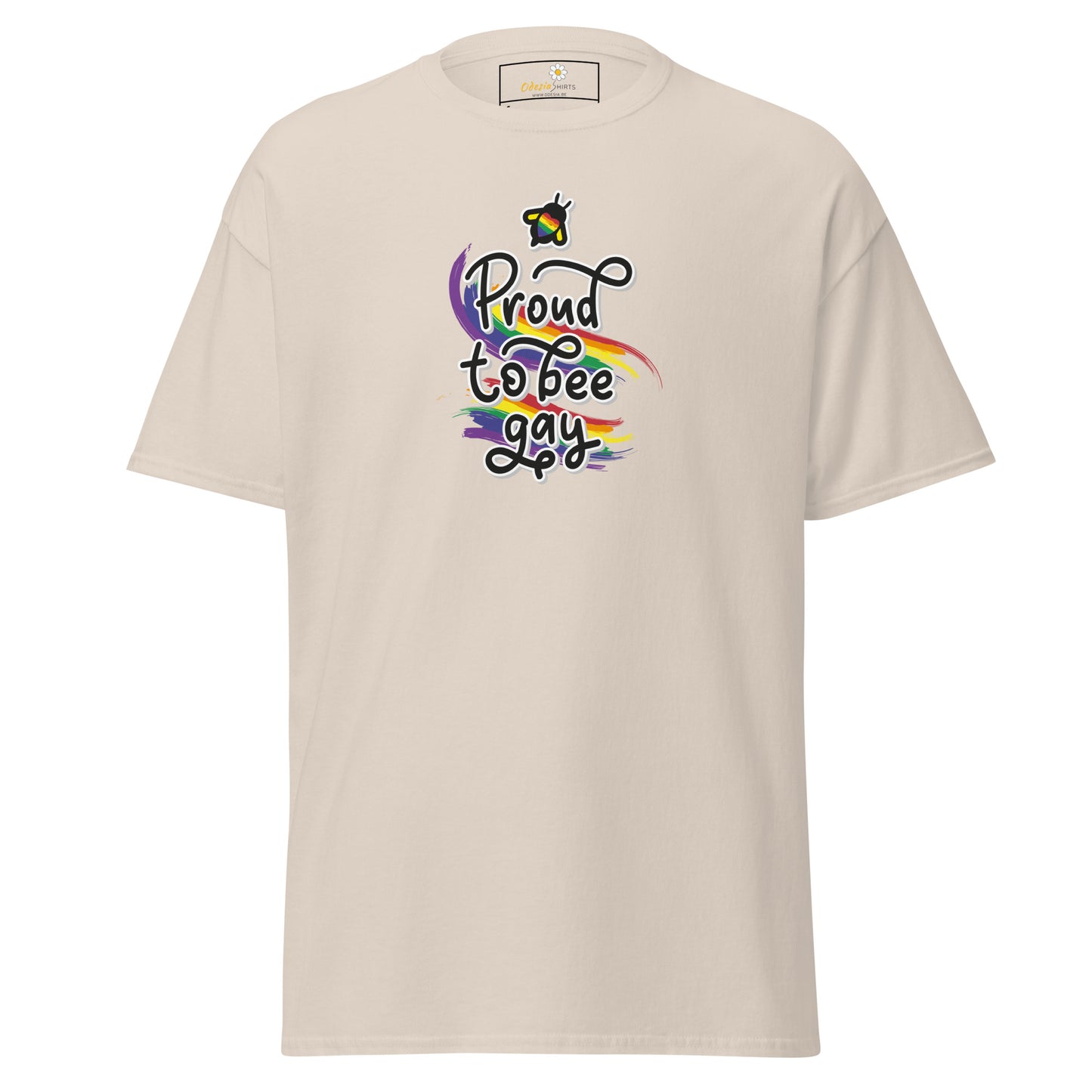 T-shirt classique unisexe - LGBTQ PROUD BEE GAY - RÉGULIER