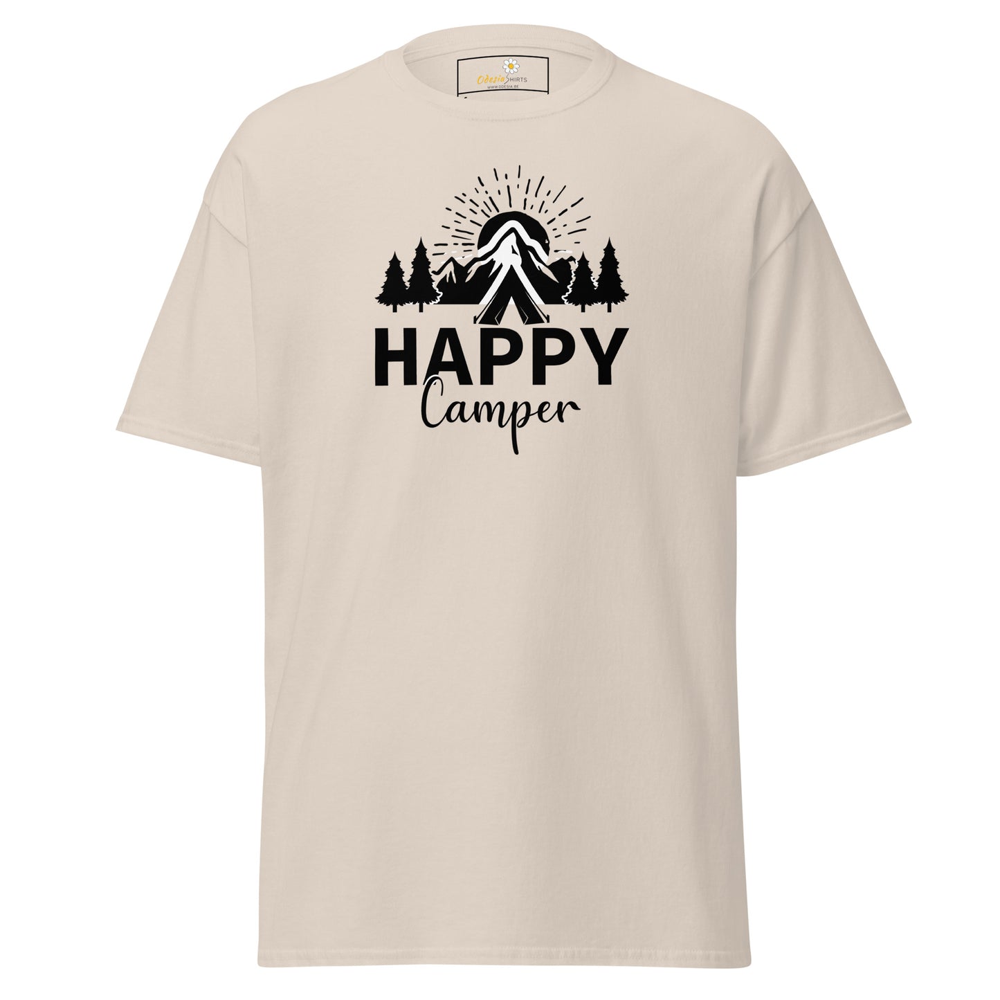 Unisex classic t-shirt - ADVENTURE HAPPY MOUNTAIN - REGULAR