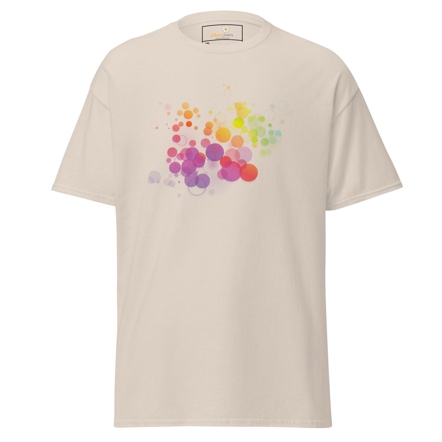 T-shirt classique unisexe - BULLES ABSTRAITES - GRANDES