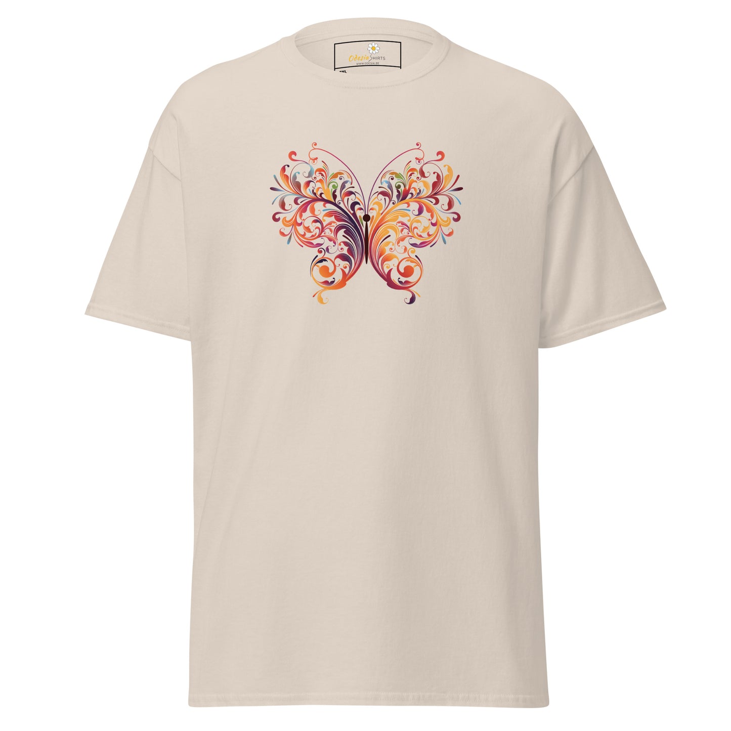T-shirt classique unisexe - ANIMAUX PAPILLON - GRAND