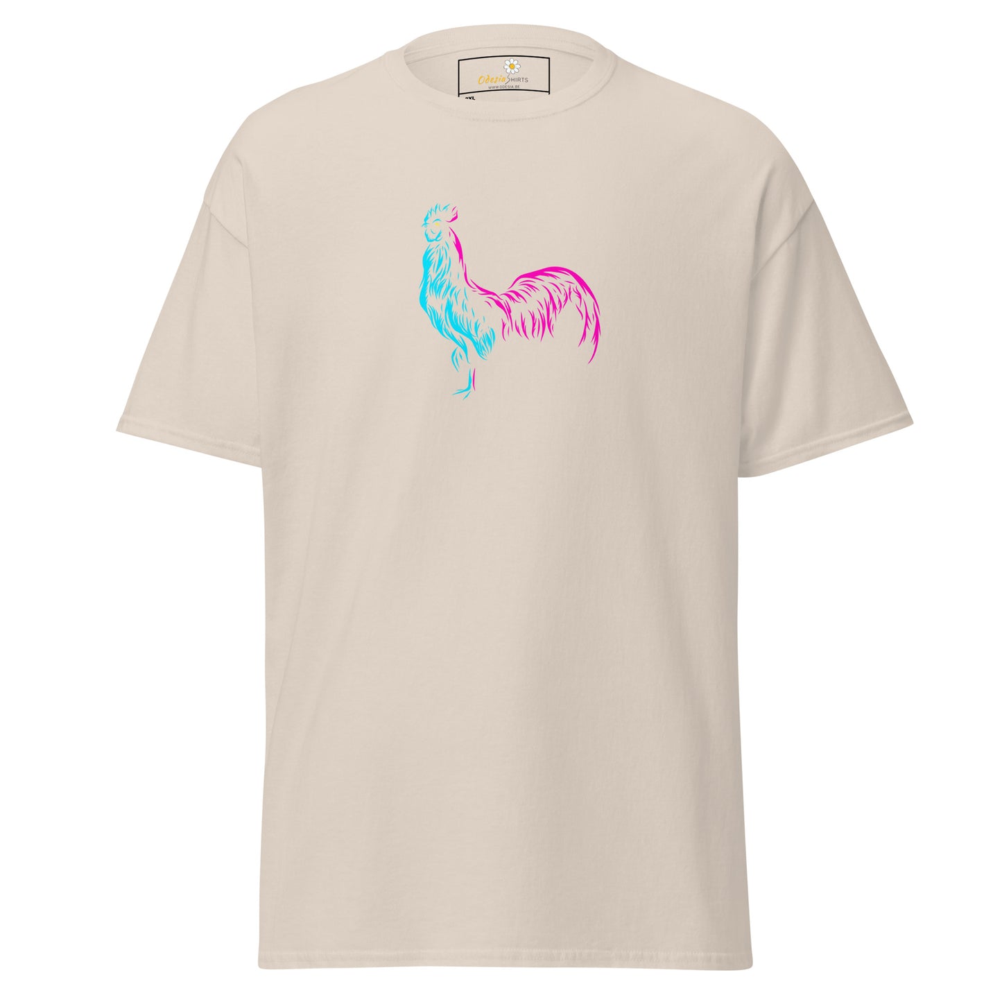 T-shirt classique unisexe - ANIMAUX COQ - GRAND