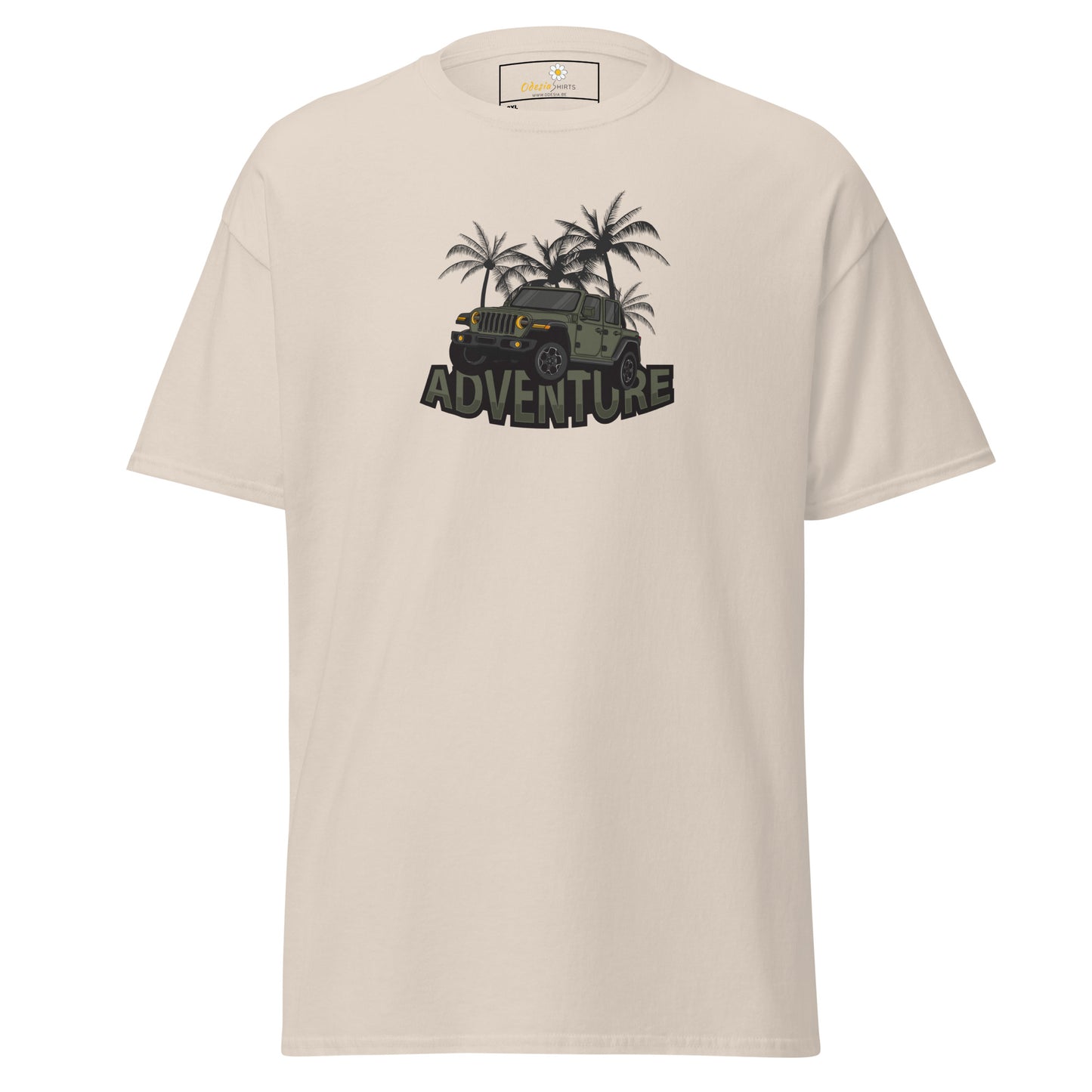 Unisex classic t-shirt - ADVENTURE OFF-ROAD 4x4 - BIG