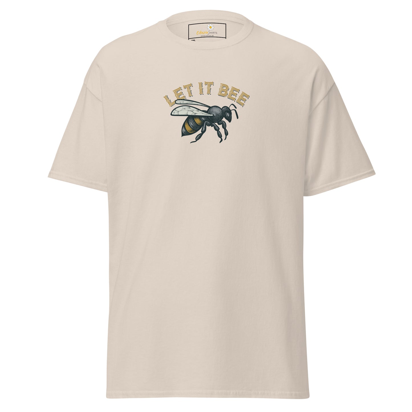 T-shirt classique unisexe - ANIMAUX ECOLO FUN LET IT BEE - GRAND