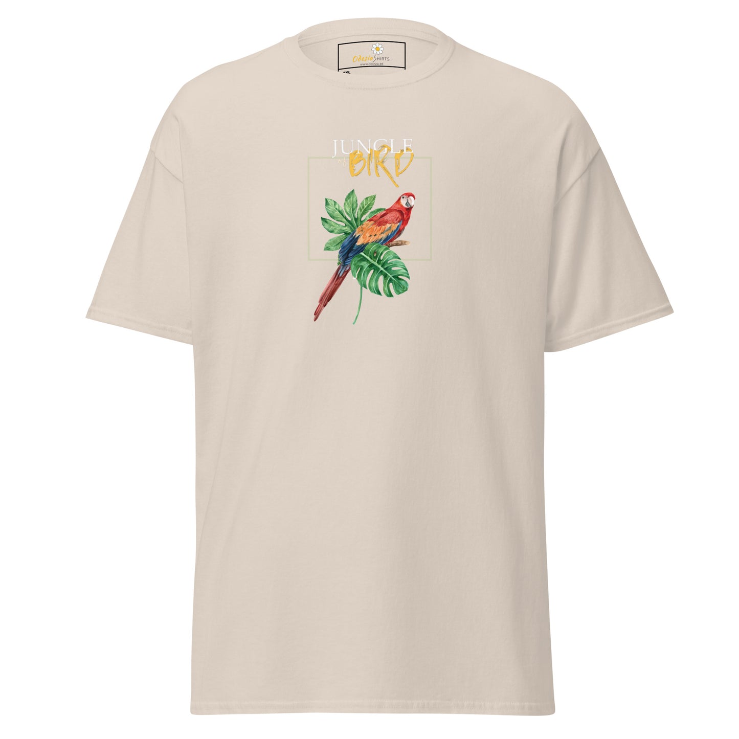 T-shirt classique pour homme - WILDLIFE JUNGLE BIRD - BIG