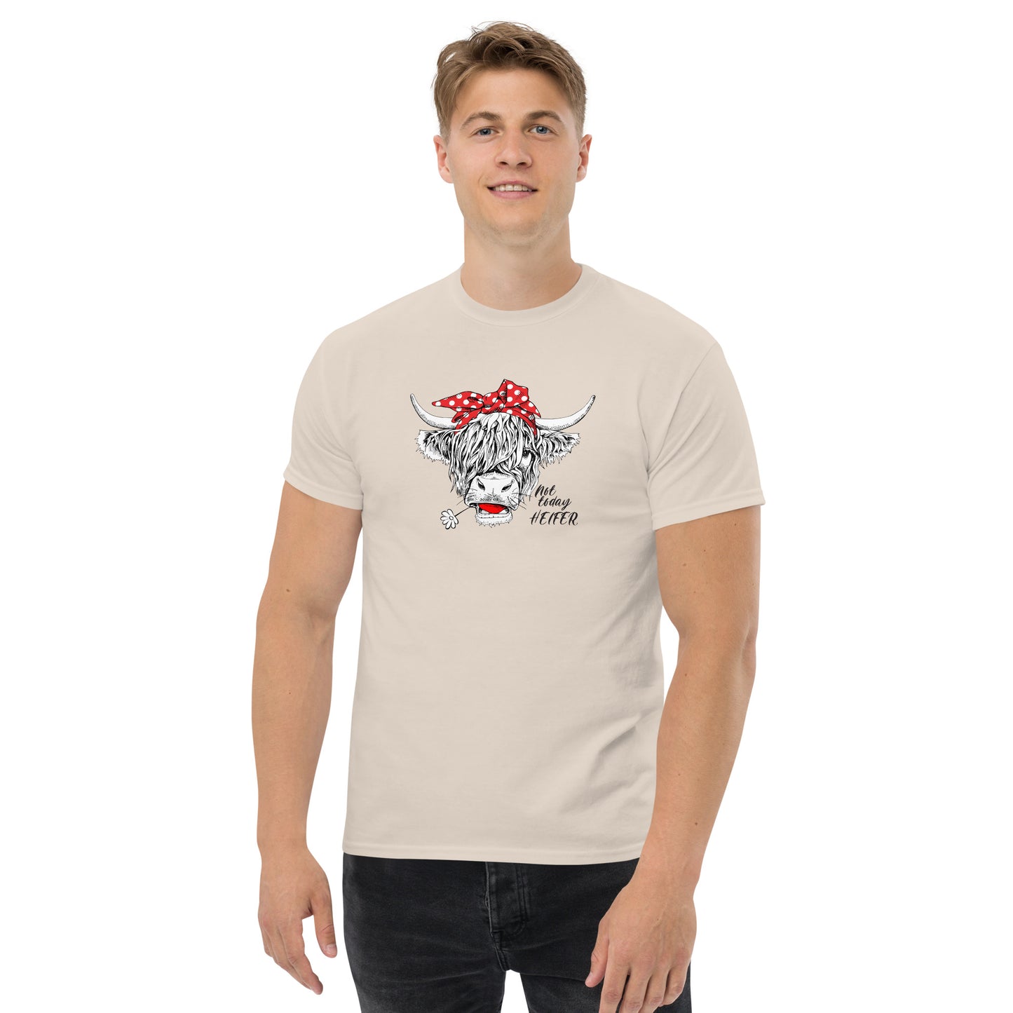 T-shirt classique unisexe - ANIMALS NOT TODAY - GRAND
