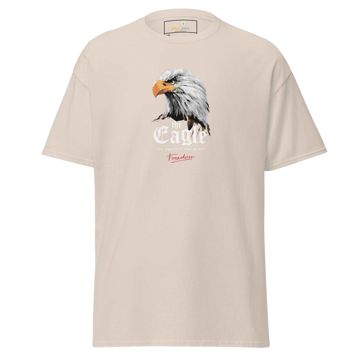 Klassiek heren t-shirt - WILDLIFE EAGLE WIND - GROOT