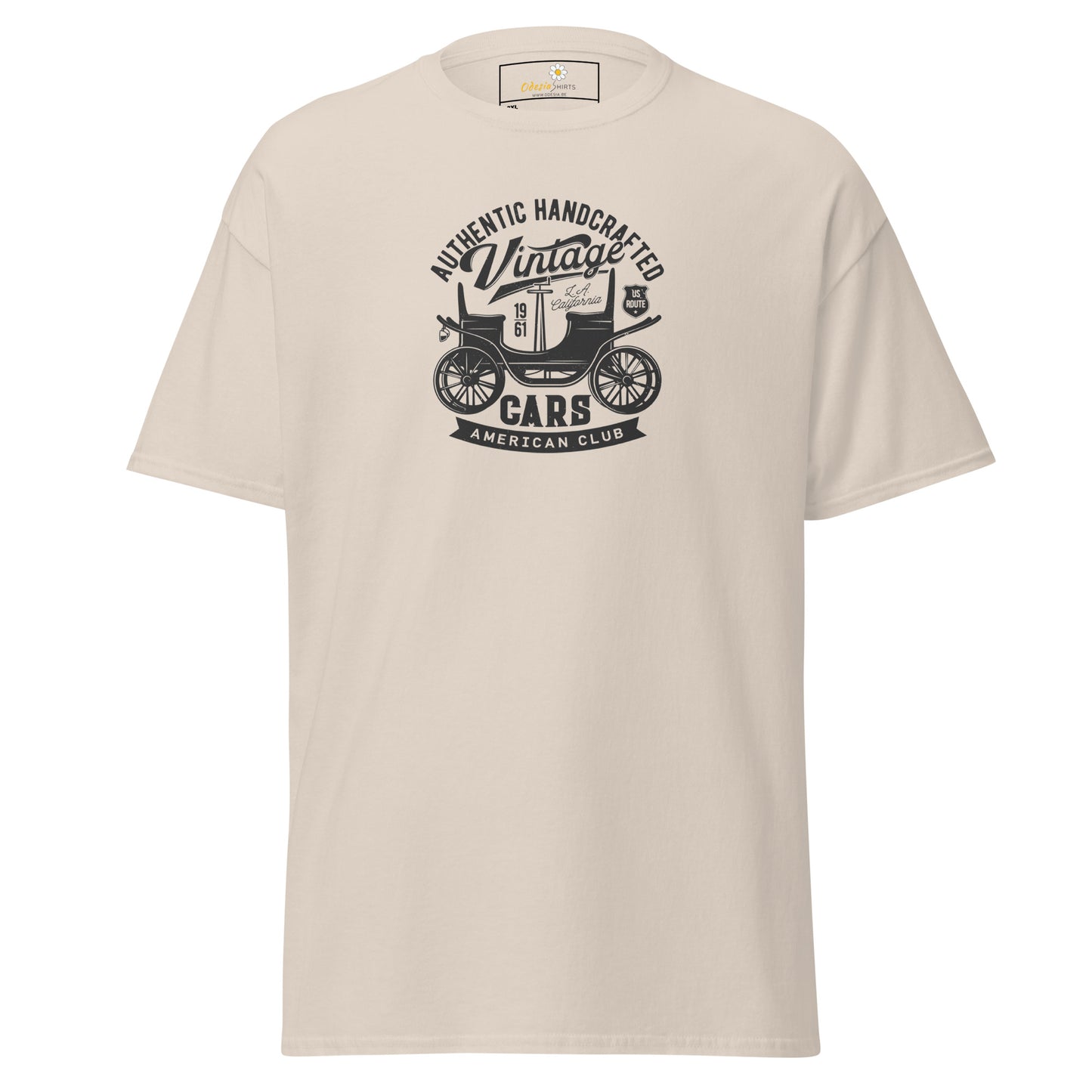 T-shirt classique homme - VINTAGE OLD CAR - GRAND