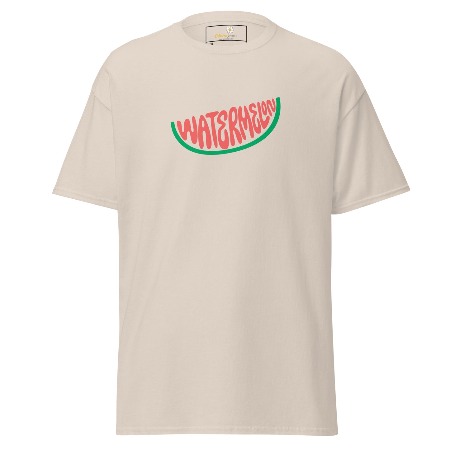 T-shirt classique homme - PASTÈQUE D'ÉTÉ - GRAND