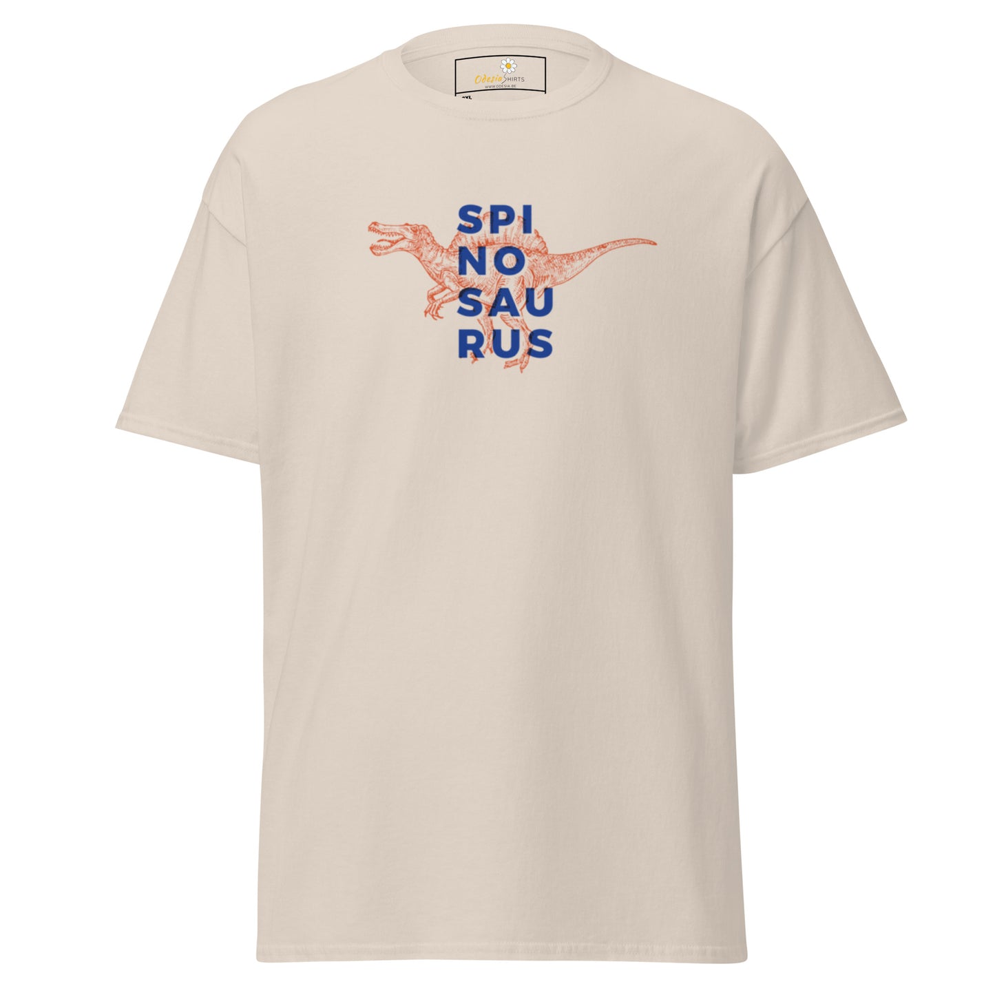 T-shirt classique pour homme - DINOSAURE SAUVAGE SPINOSAURUS - GRAND