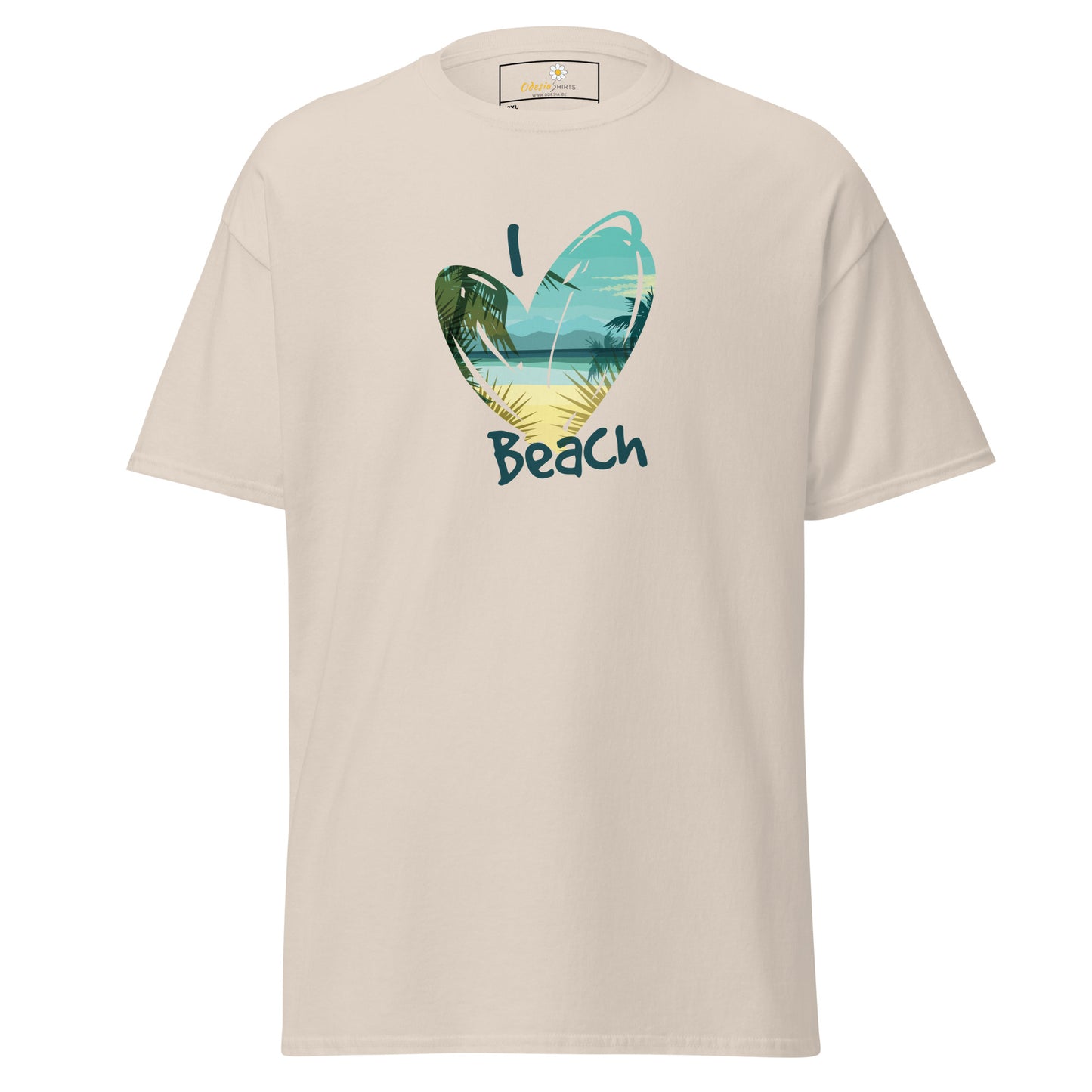 T-shirt classique pour homme - SUMMER SUNSET BEACH - GRAND